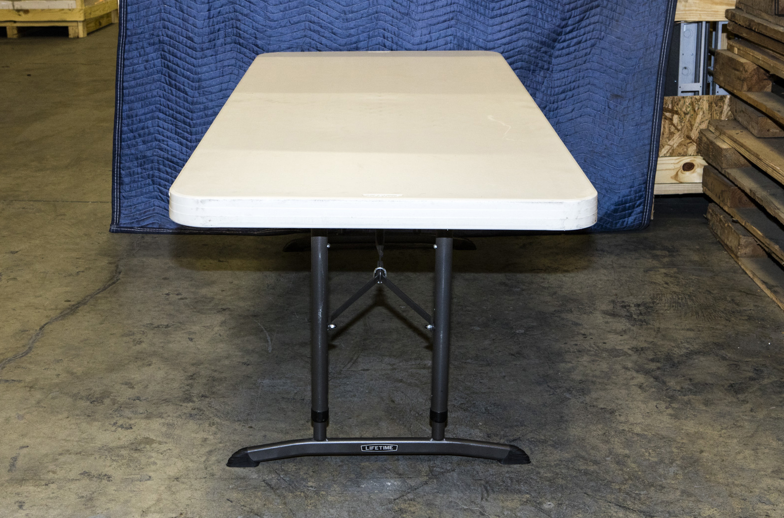 White Folding Table EBTH