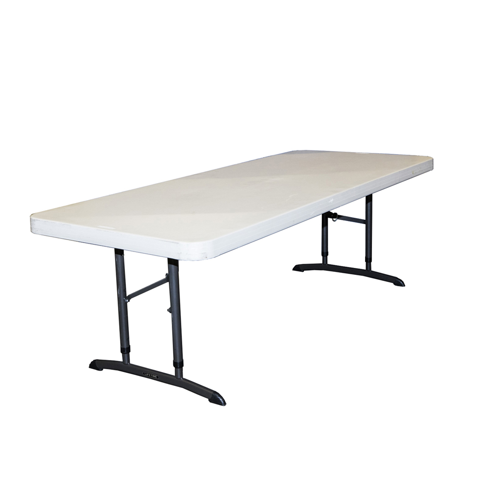 White Folding Table EBTH