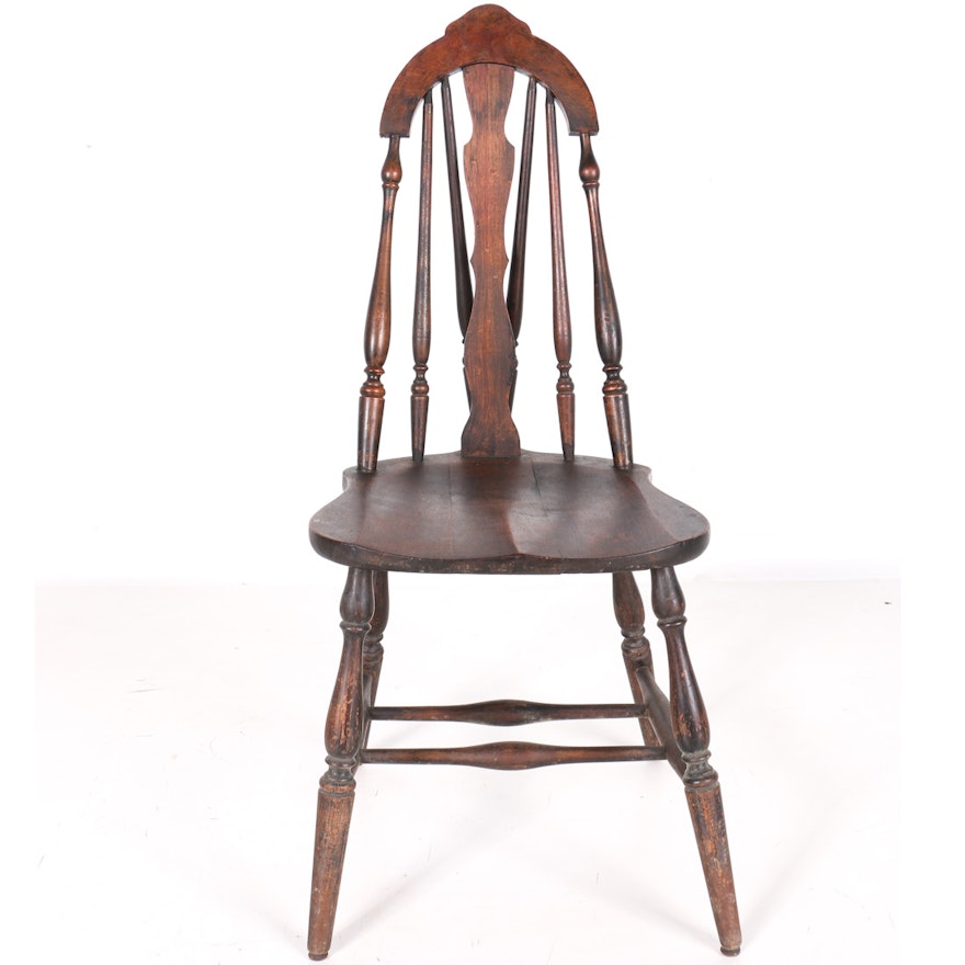 Splat Tapered Back Windsor Chair Ebth