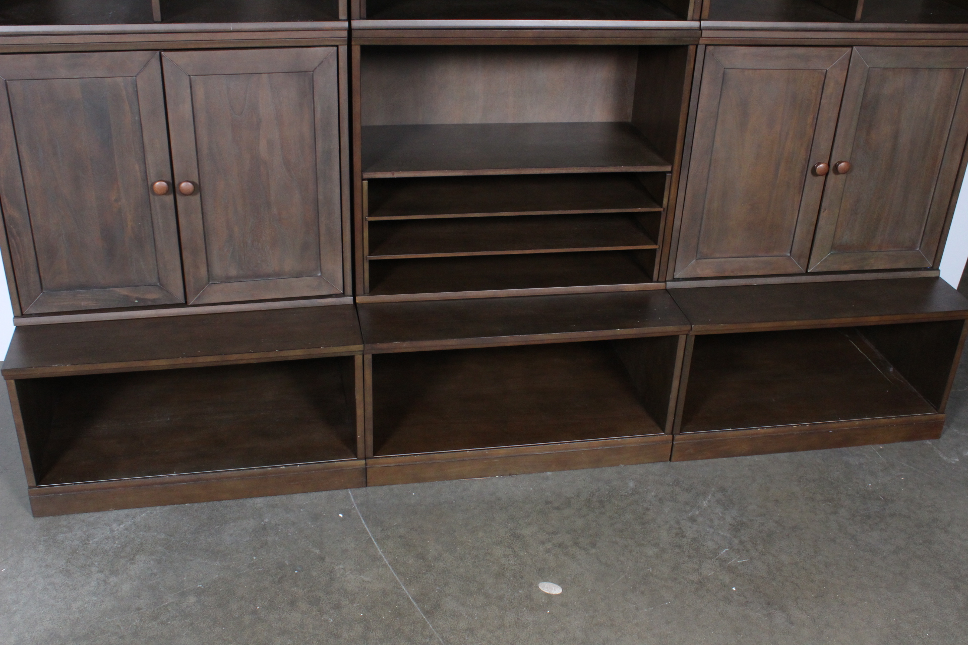 Pottery Barn Kids Cameron Wall Units in Chocolate EBTH