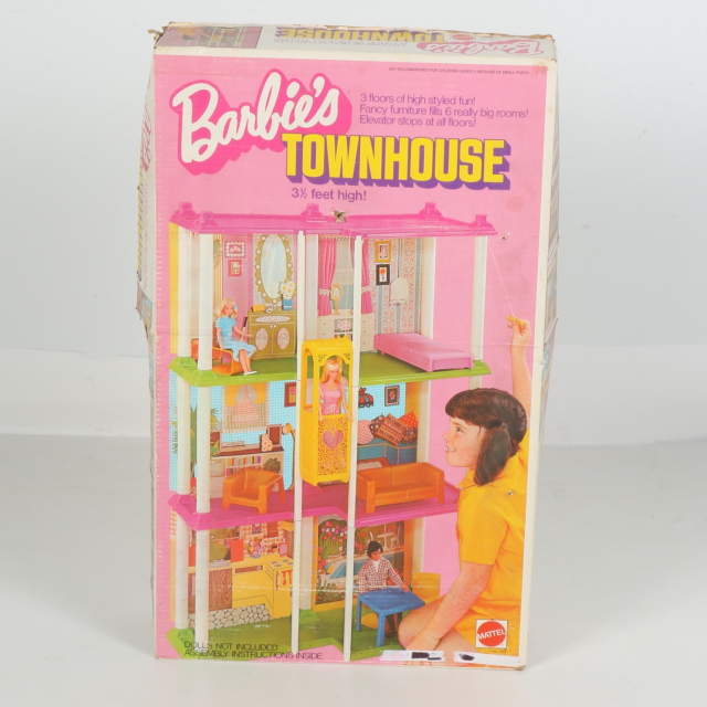 barbie townhouse vintage