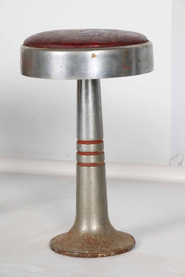 Three Vintage Soda Fountain Stools : EBTH (600 x 900 Pixel)