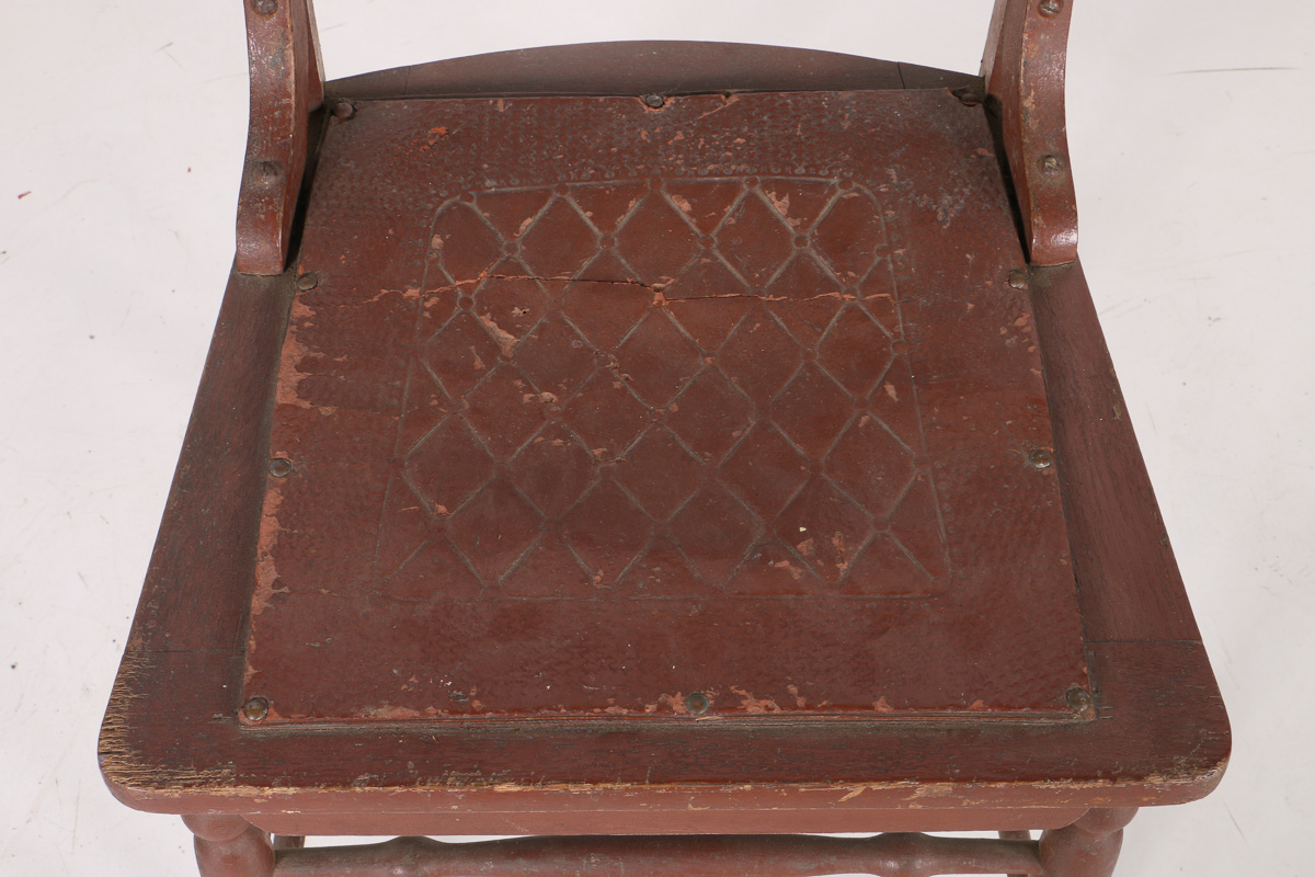 Vintage Brown Wood Kitchen Chair EBTH