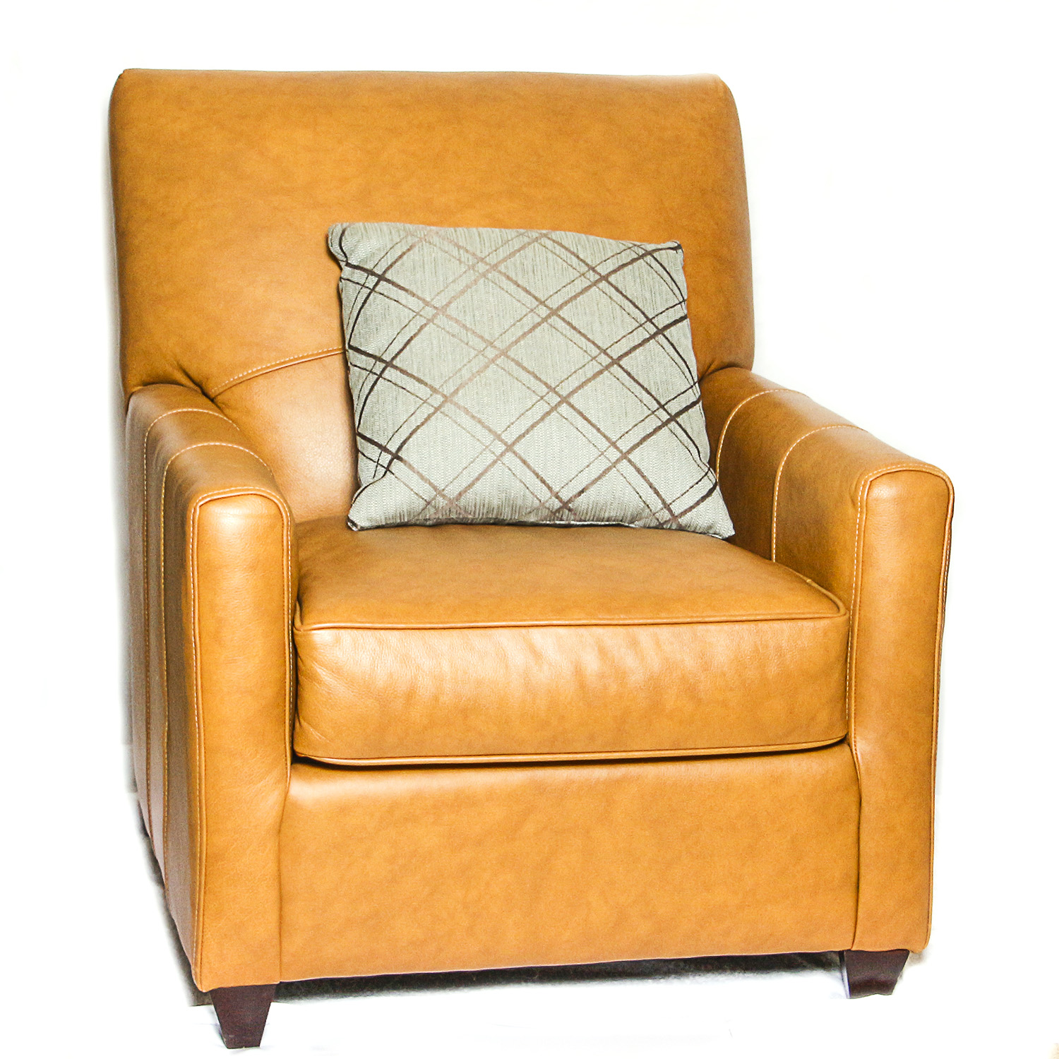 Klaussner Furniture Leather Club Chair EBTH