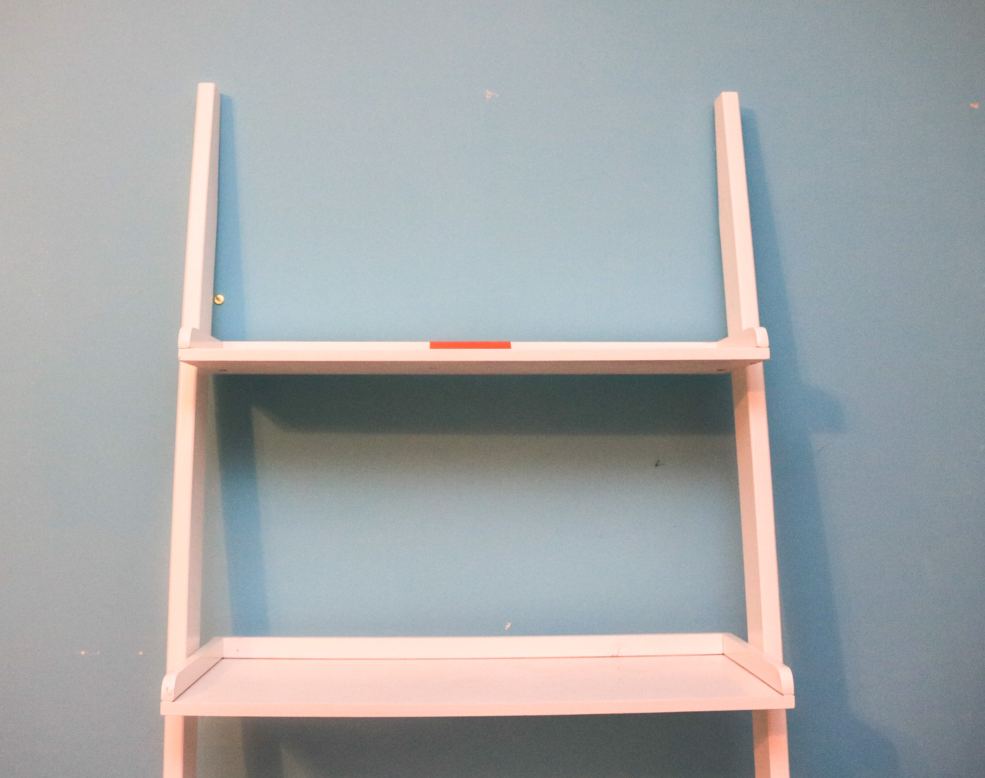 Wood Tiered Ladder Shelving Unit EBTH