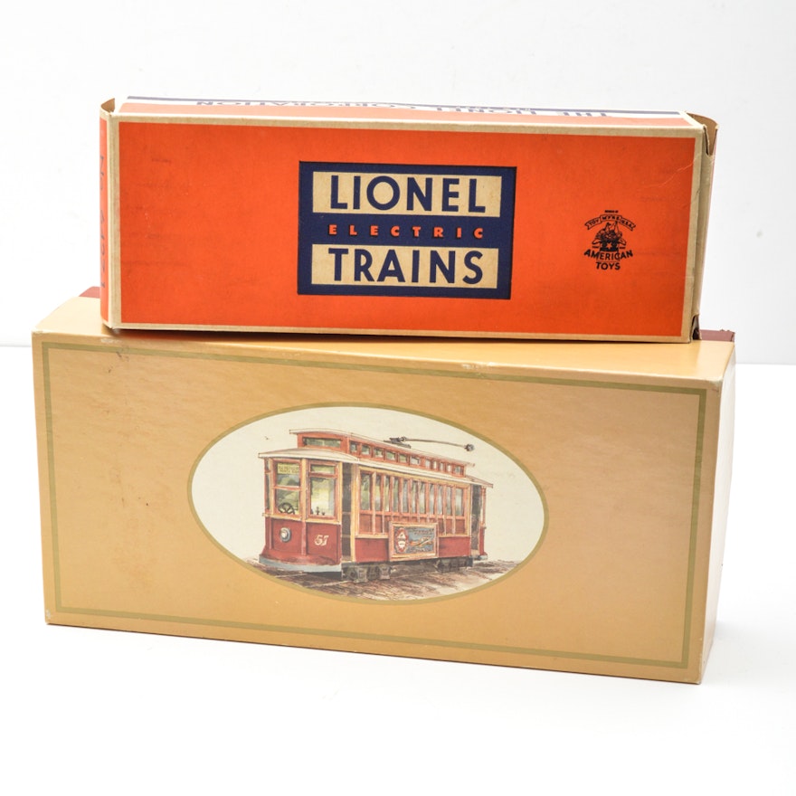 Vintage Heinz Trolley Bank and Lionel Caboose : EBTH