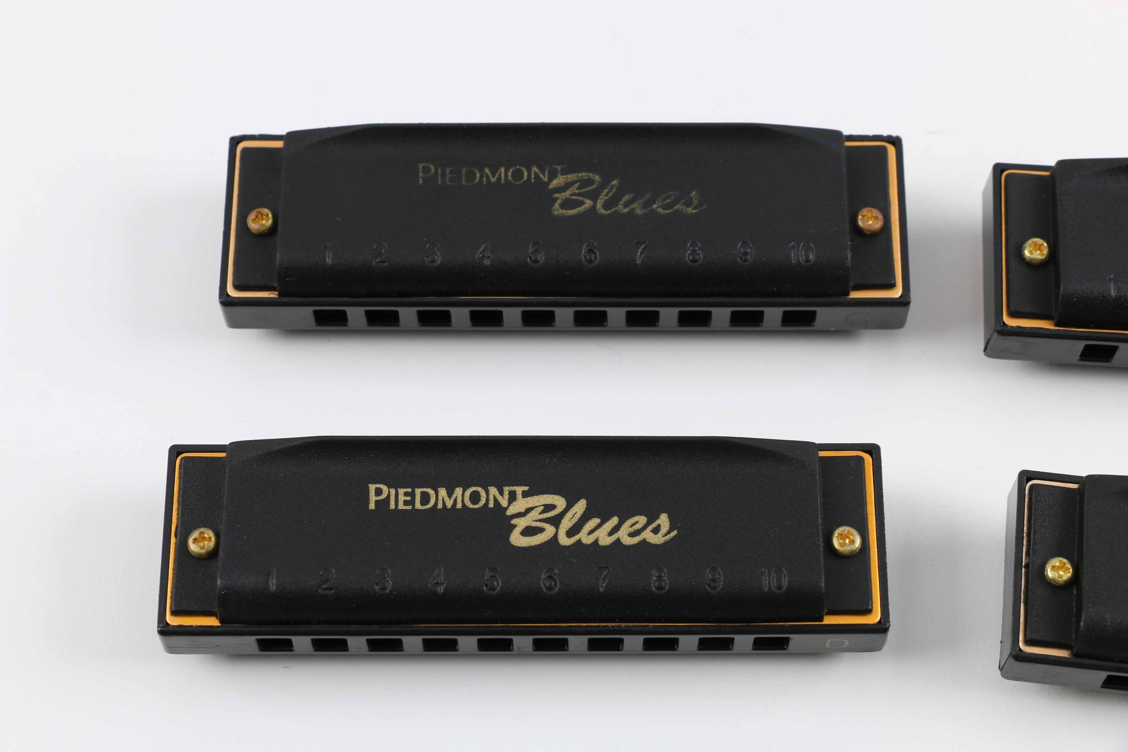 Piedmont Blues Hohner Harmonicas With Case EBTH