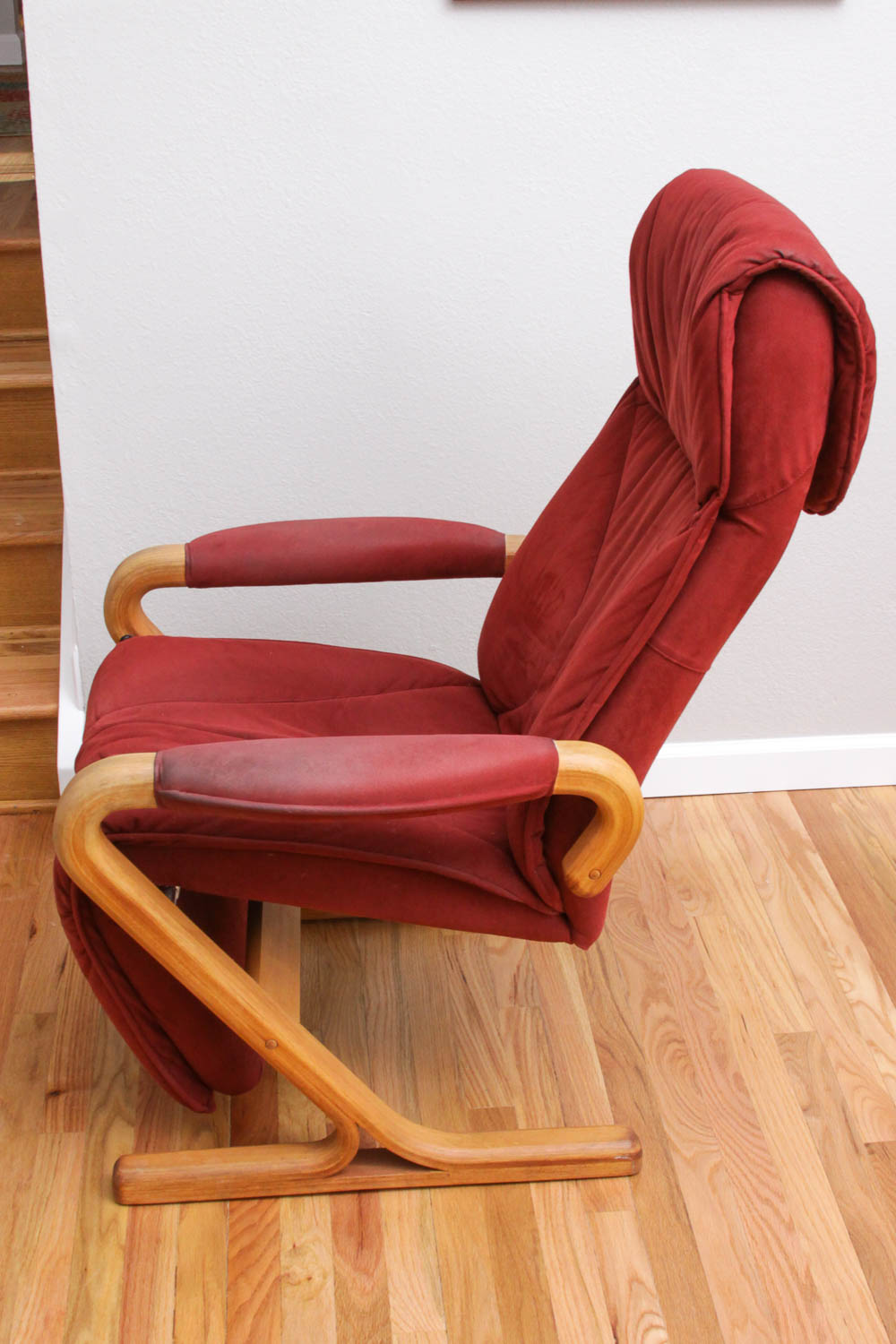 Pair of Scandinavian Style Reclining Arm Chairs EBTH