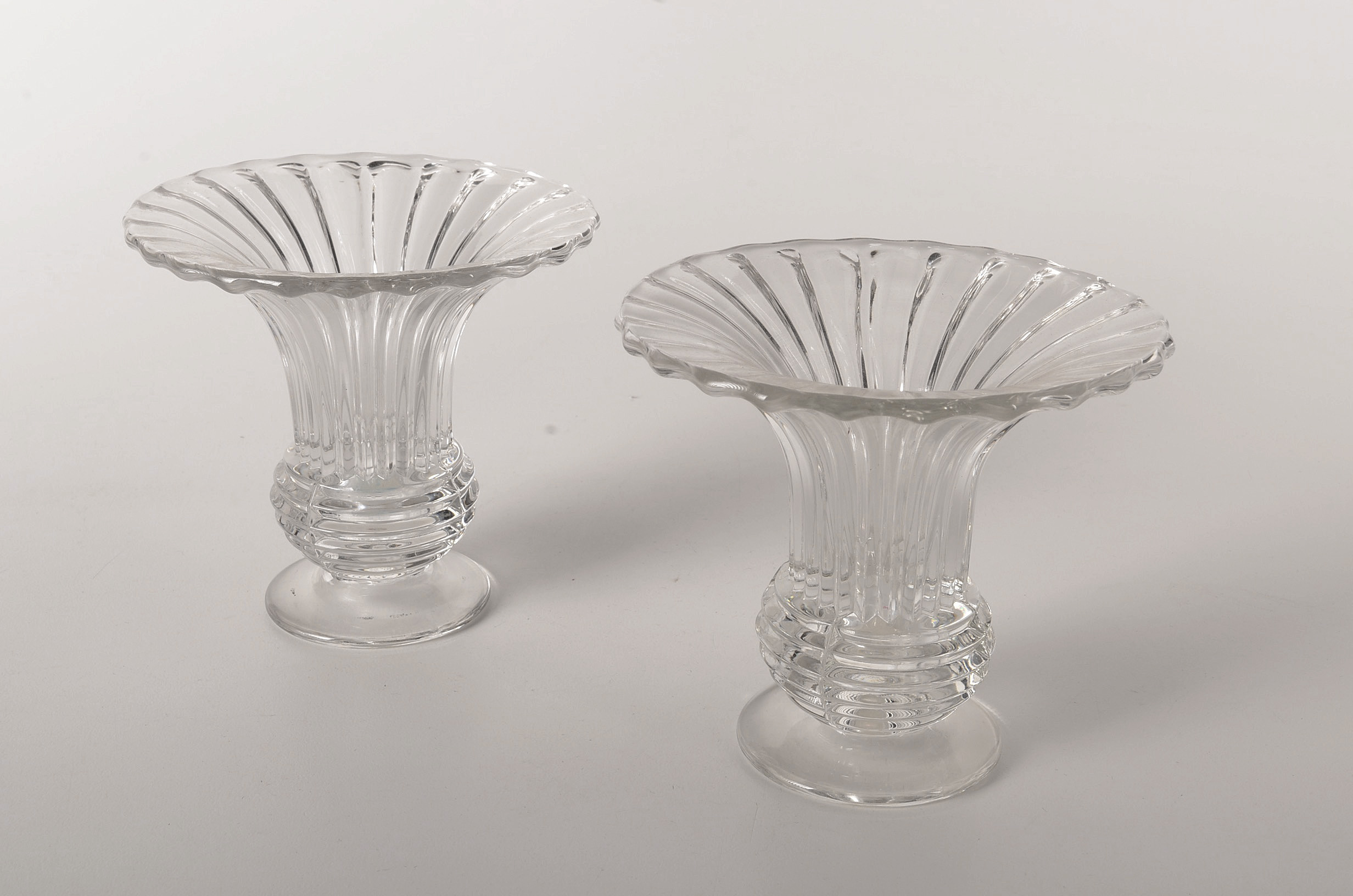 Heisey Glassware in "Ridgeleigh" and "Lariat" Patterns EBTH