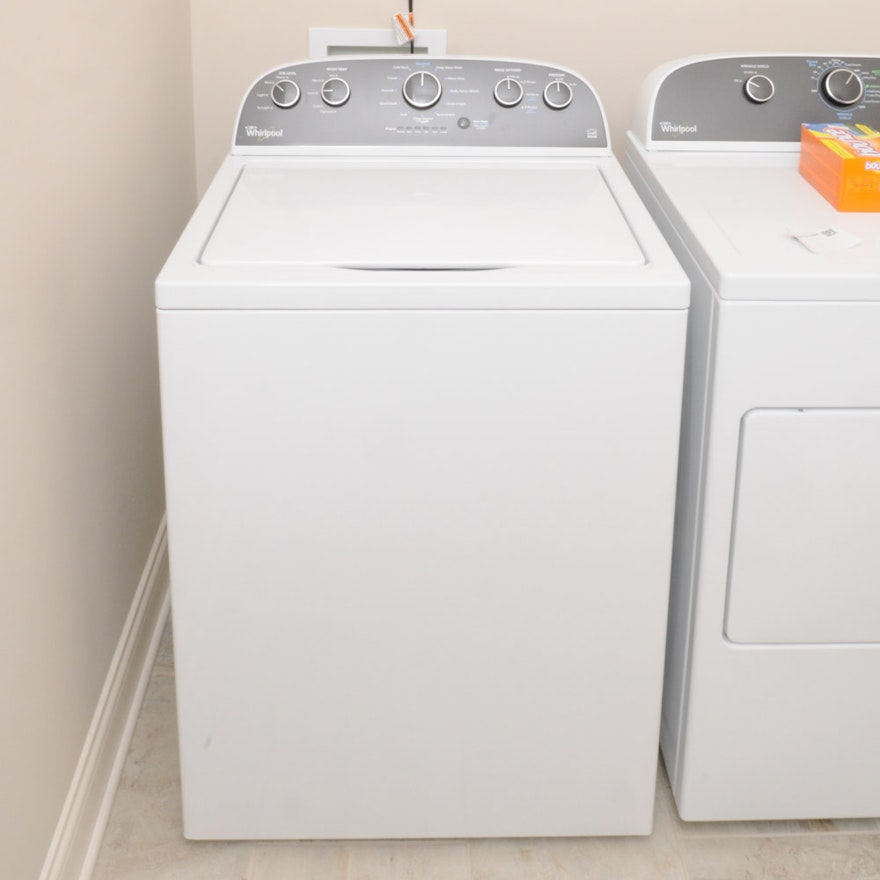 whirlpool top load washer