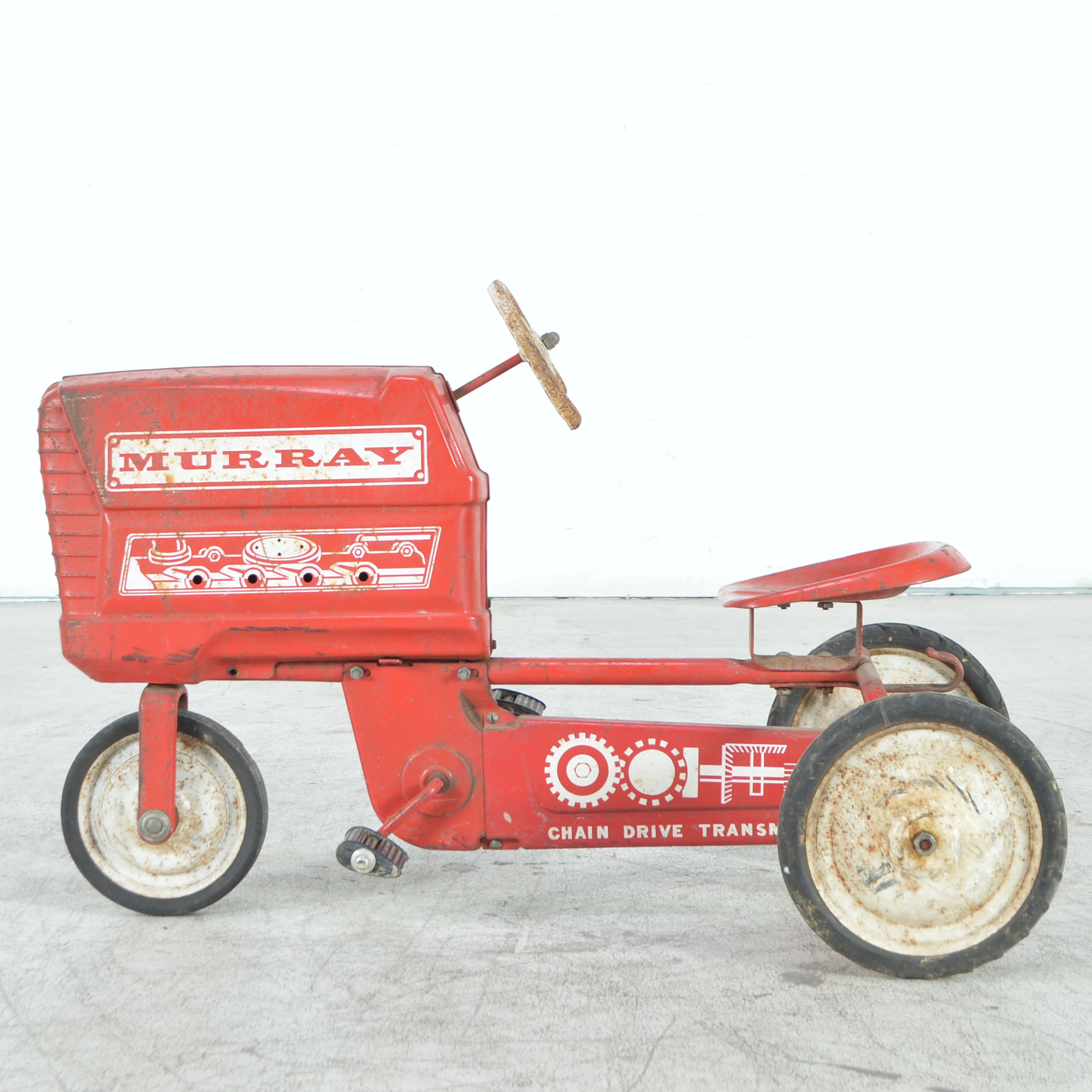 vintage murray pedal tractor