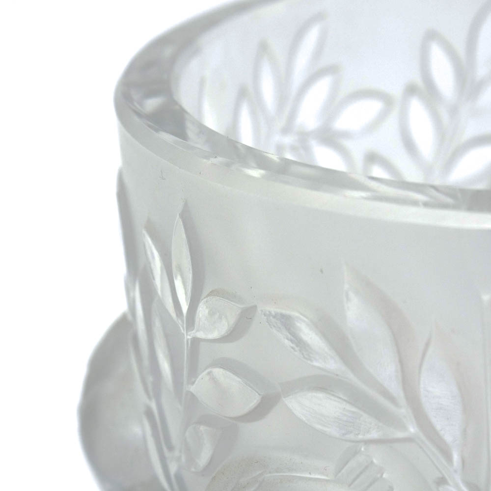 Lalique "Elizabeth" Pedestal Bowl EBTH