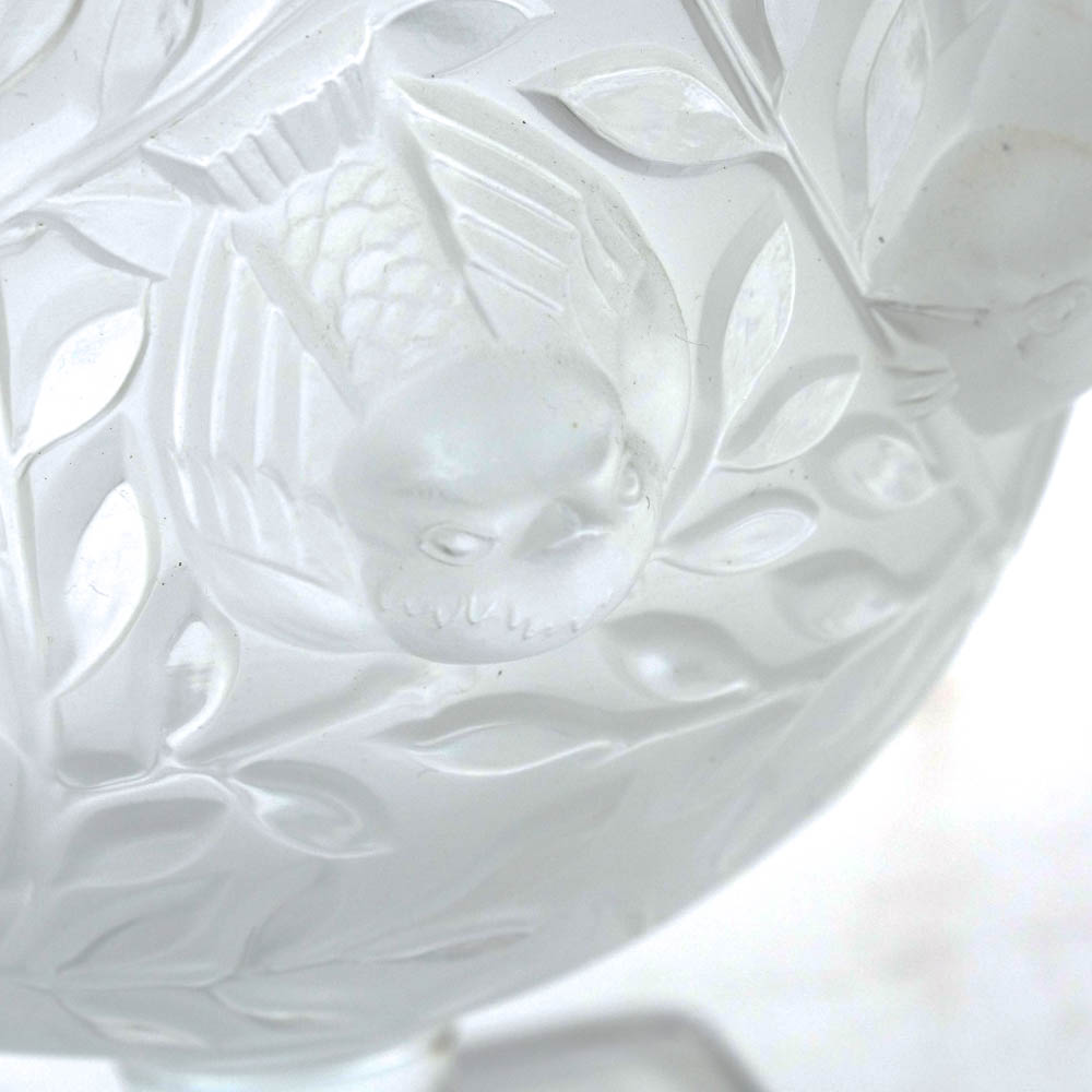Lalique "Elizabeth" Pedestal Bowl EBTH