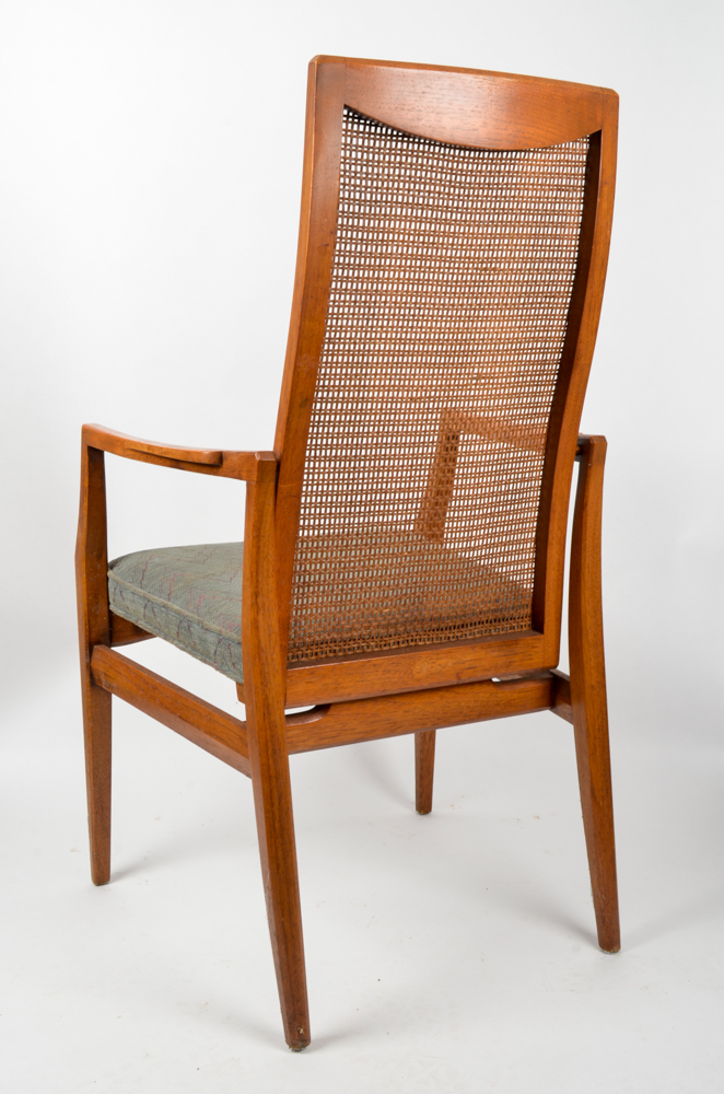 Mid Century Cane Back Dining Chairs EBTH