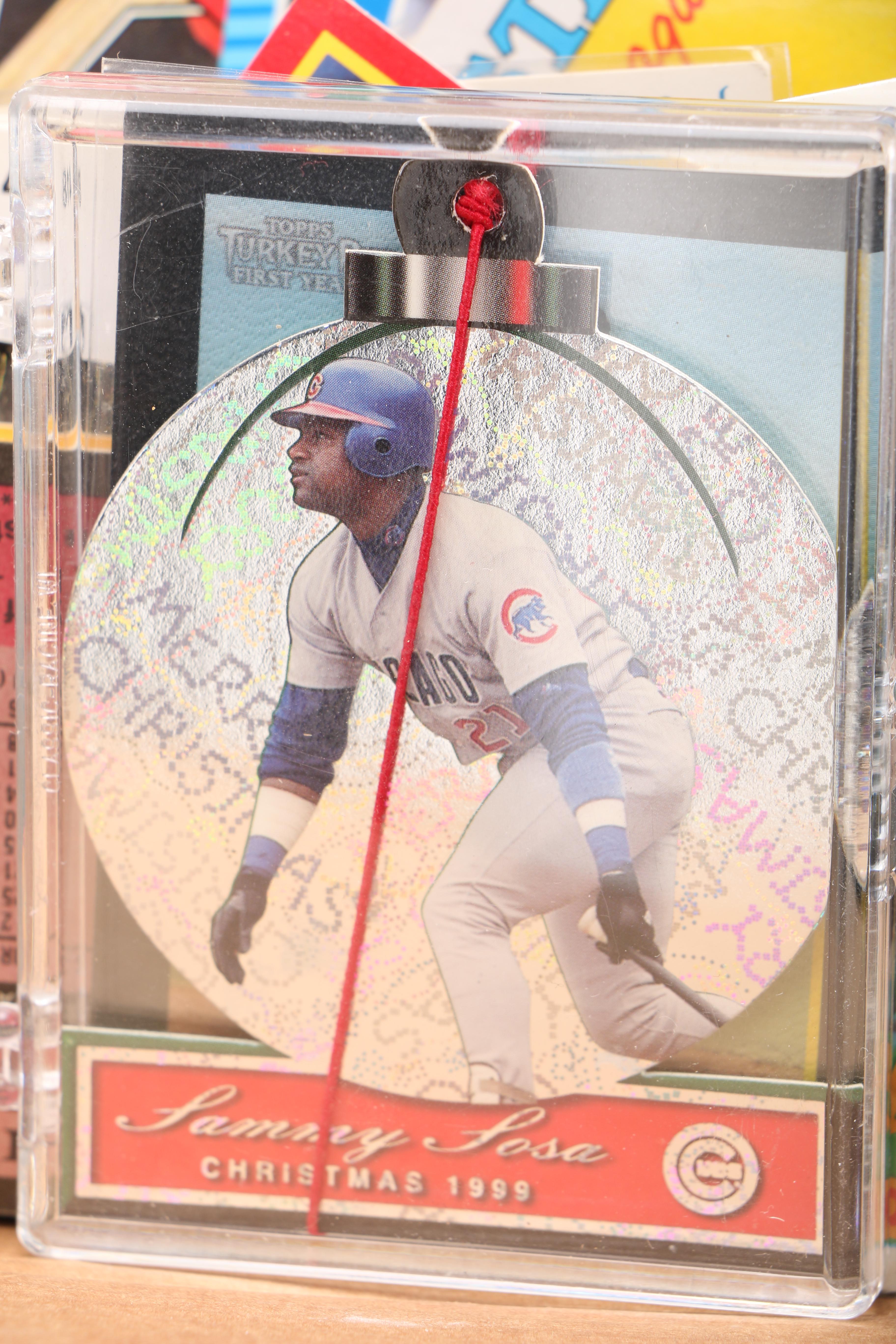 Collection of Baseball Cards and Baseball Card Holder EBTH