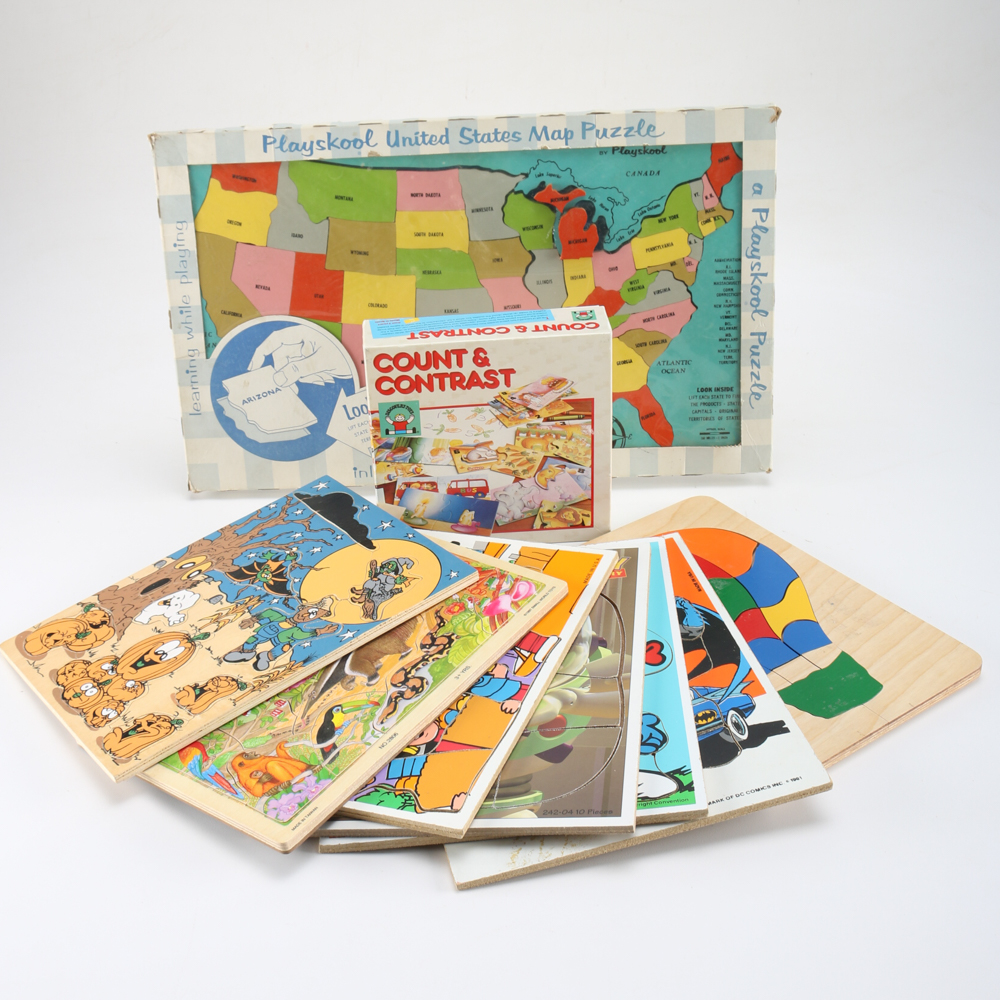 Children S Puzzles Featuring Playskool Ebth