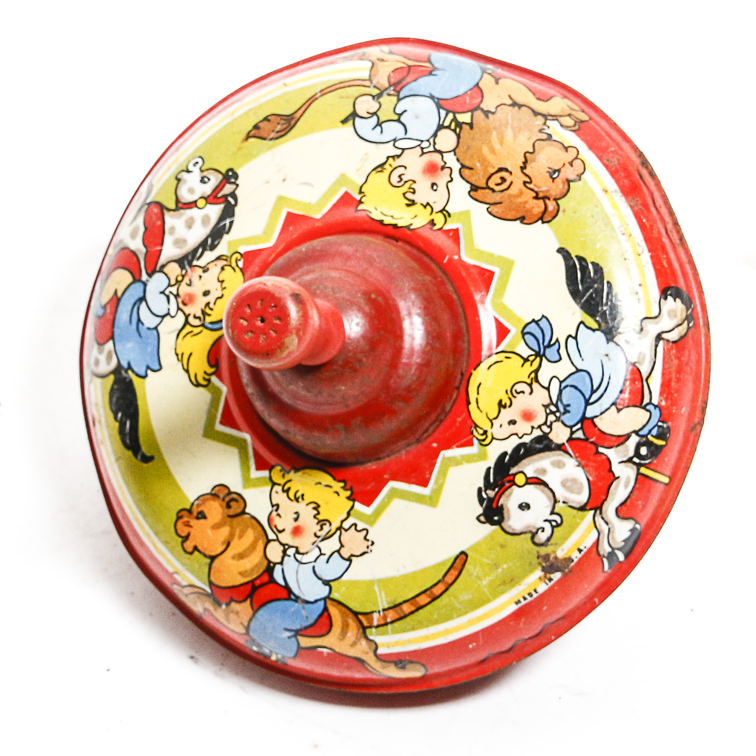 Vintage Toy Spinning Tops | EBTH