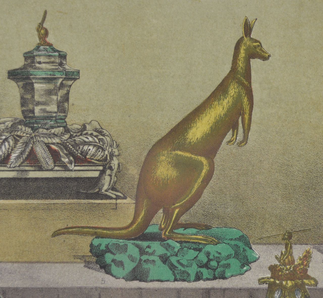 Day & Son Chromolithograph Print “Goldsmiths Work from Australia” EBTH