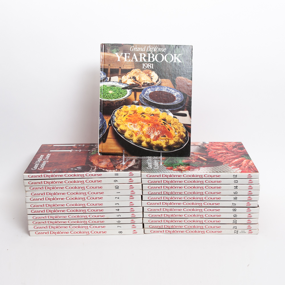 "Grand Diplôme Cooking Course" Cookbook Series EBTH