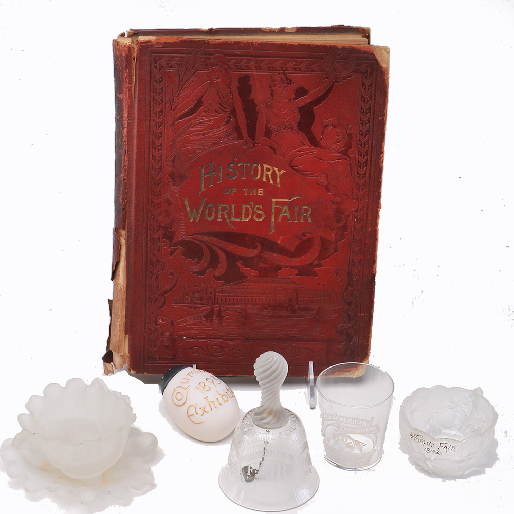 1893 World's Fair Memorabilia Including Libbey Glass EBTH