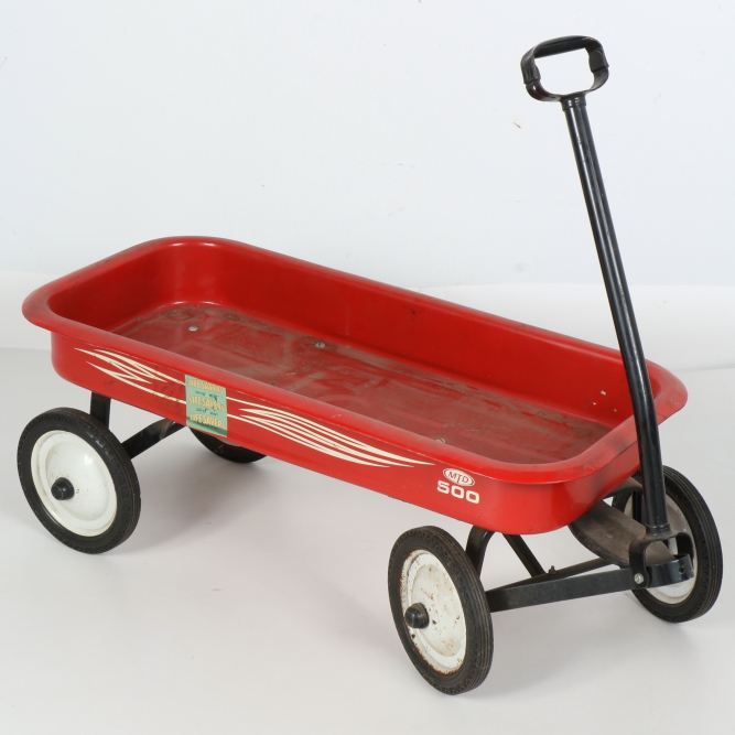 Vintage MTD 500 Red Wagon EBTH