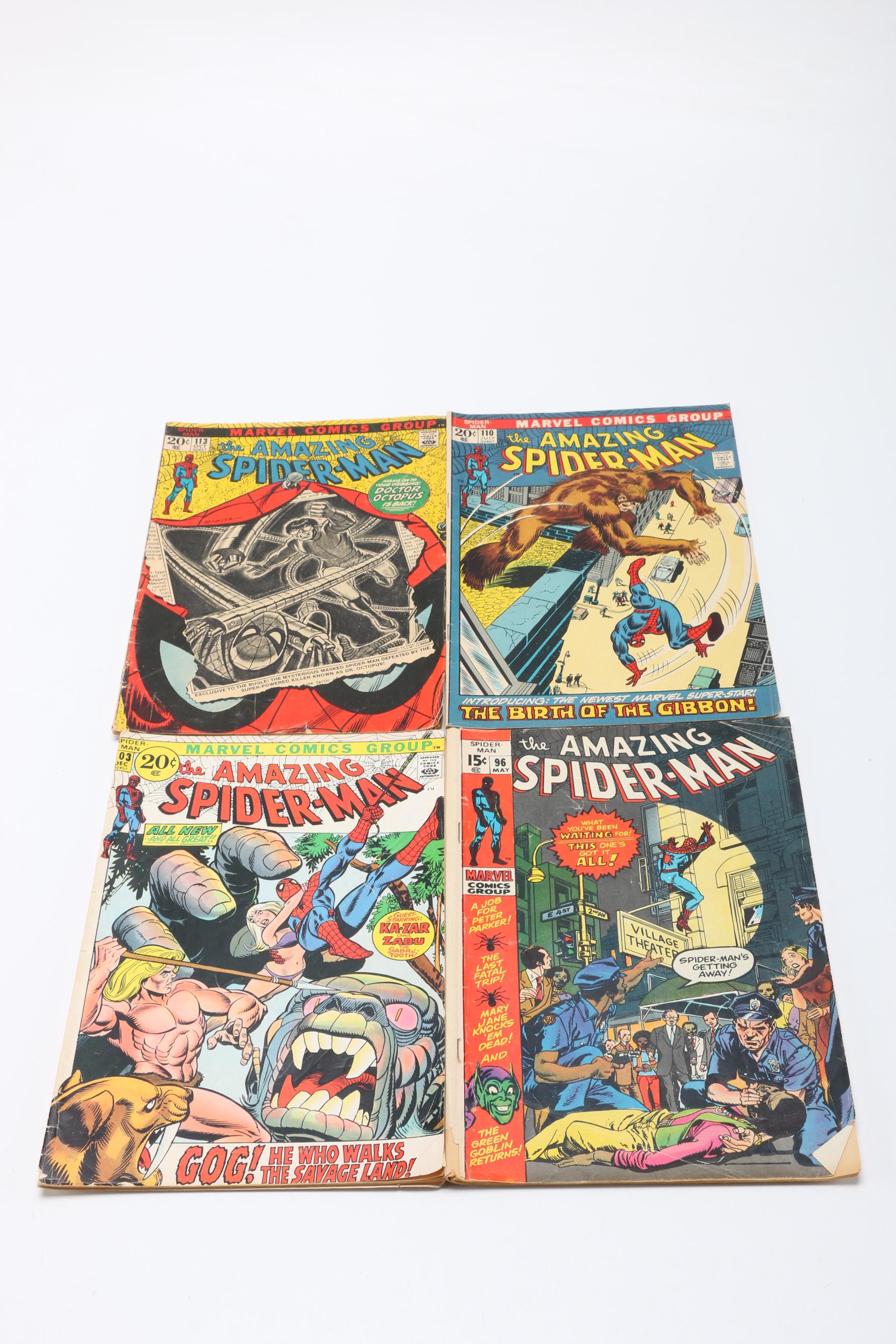 Bronze age SpiderMan Comics Featuring First Appearance of Ben Riley