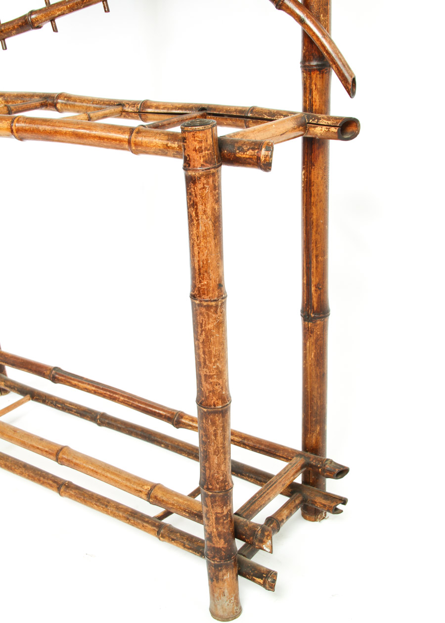 Vintage Bamboo Hall Tree EBTH