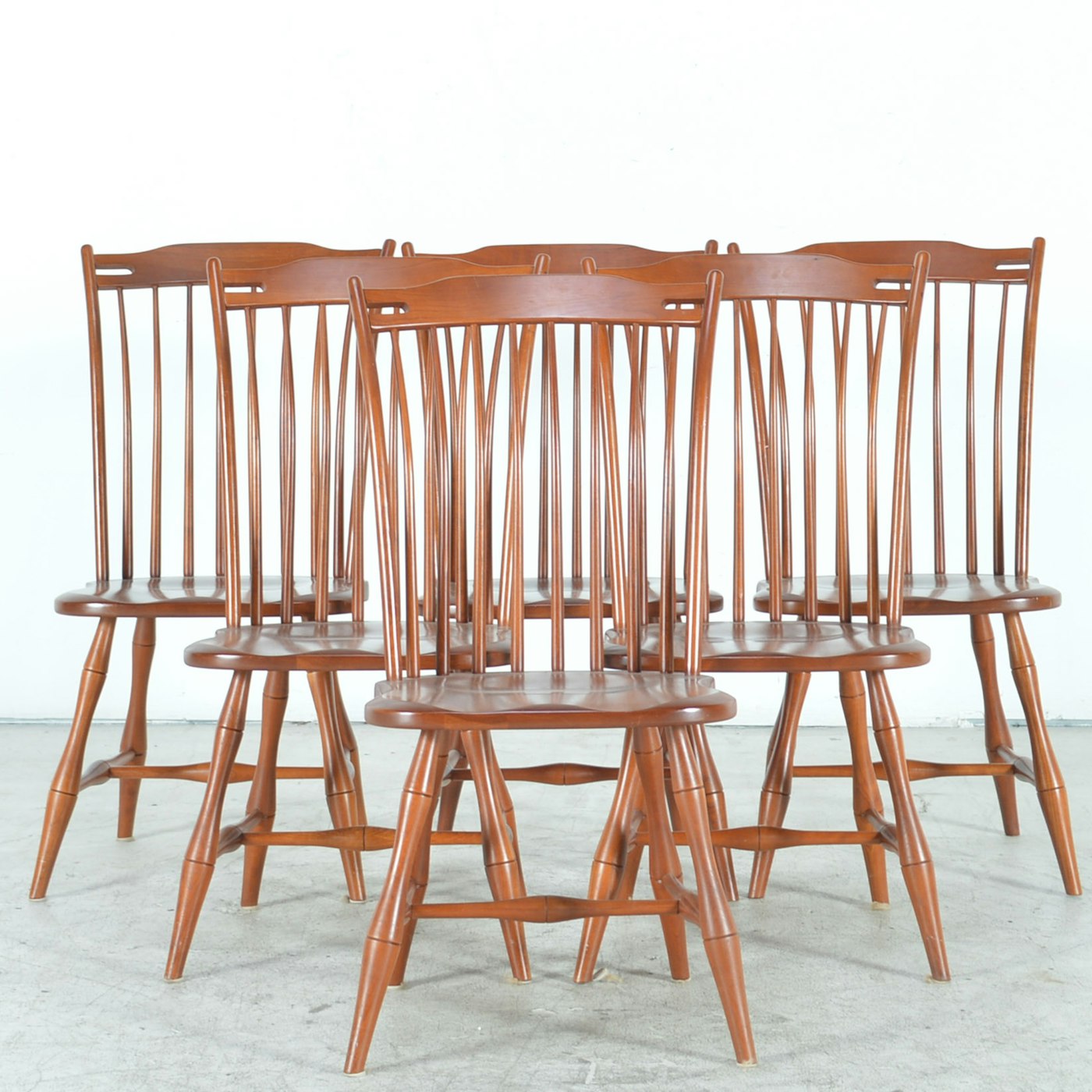 Tom Seely Furniture Cherry Dining Chairs EBTH