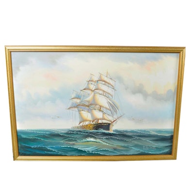 Seascape Acrylic on Canvas Seascape Acrylic on Canvas