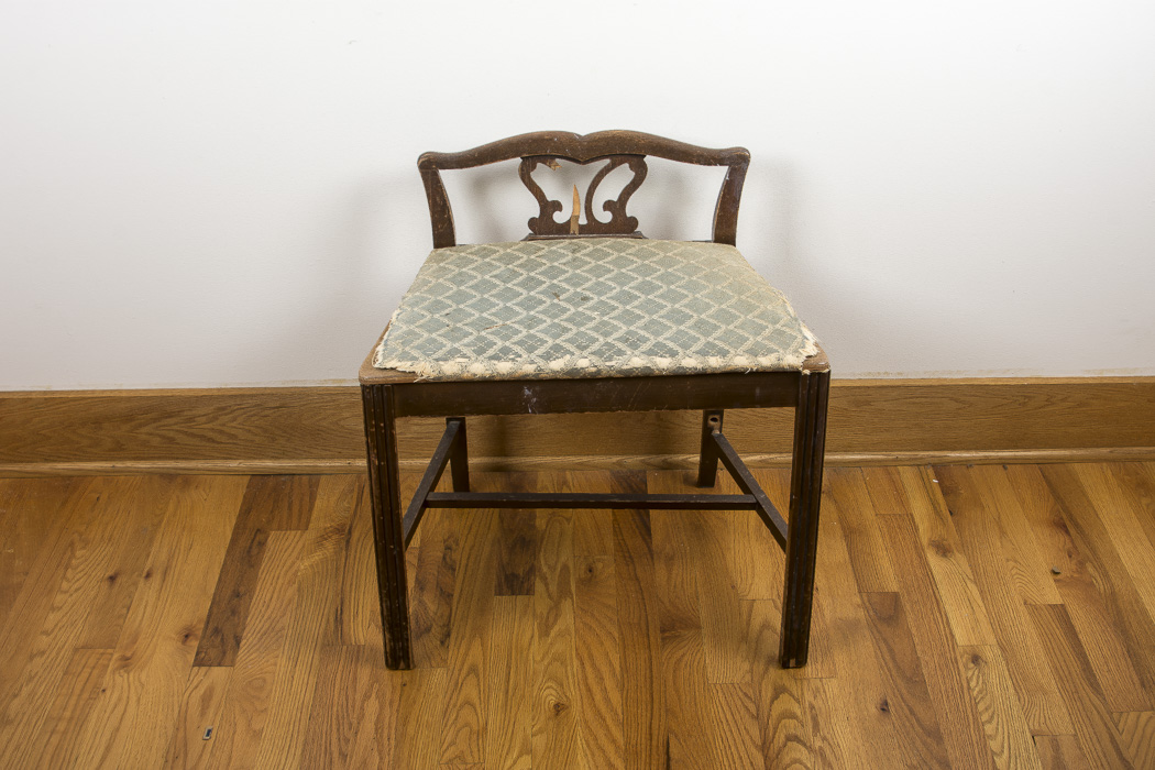 Vintage LowBack Vanity Chair EBTH