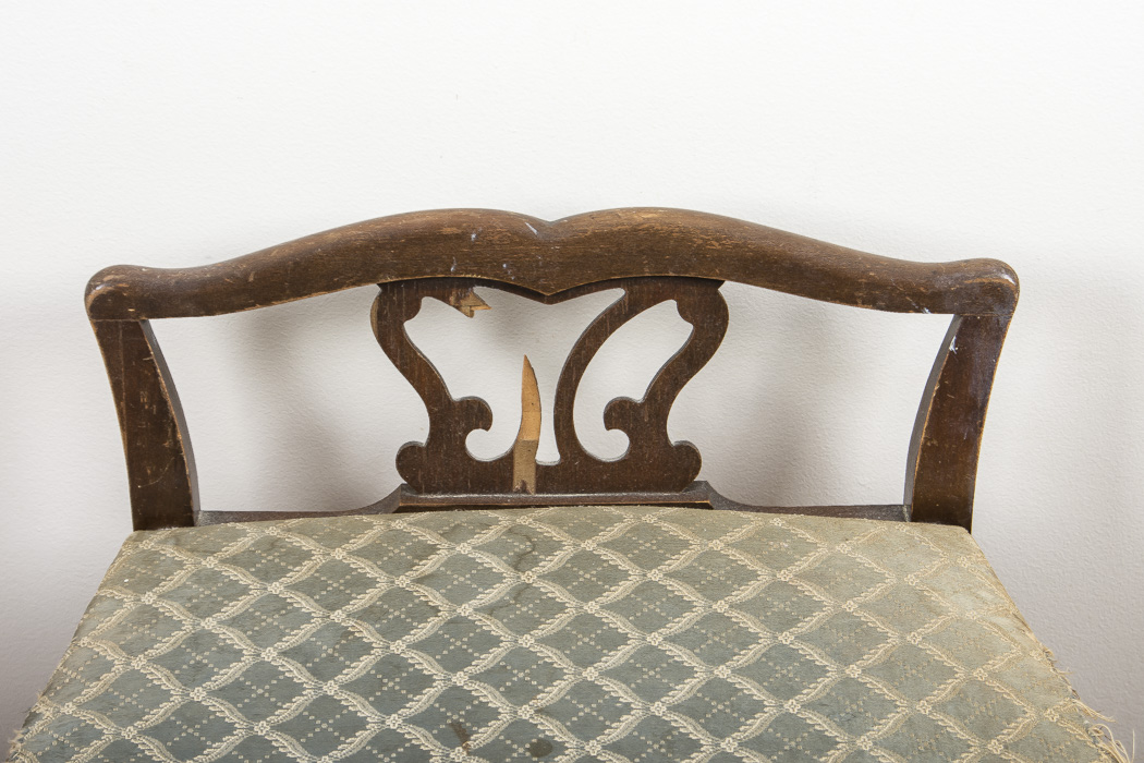 Vintage LowBack Vanity Chair EBTH