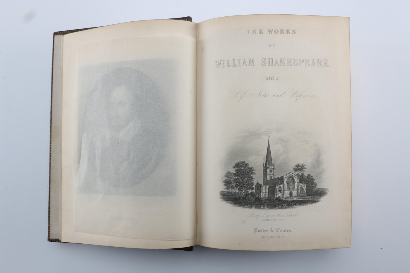 Circa 1881 Quot The Complete Works Of William Shakespeare Quot From Porter Amp Coates Ebth