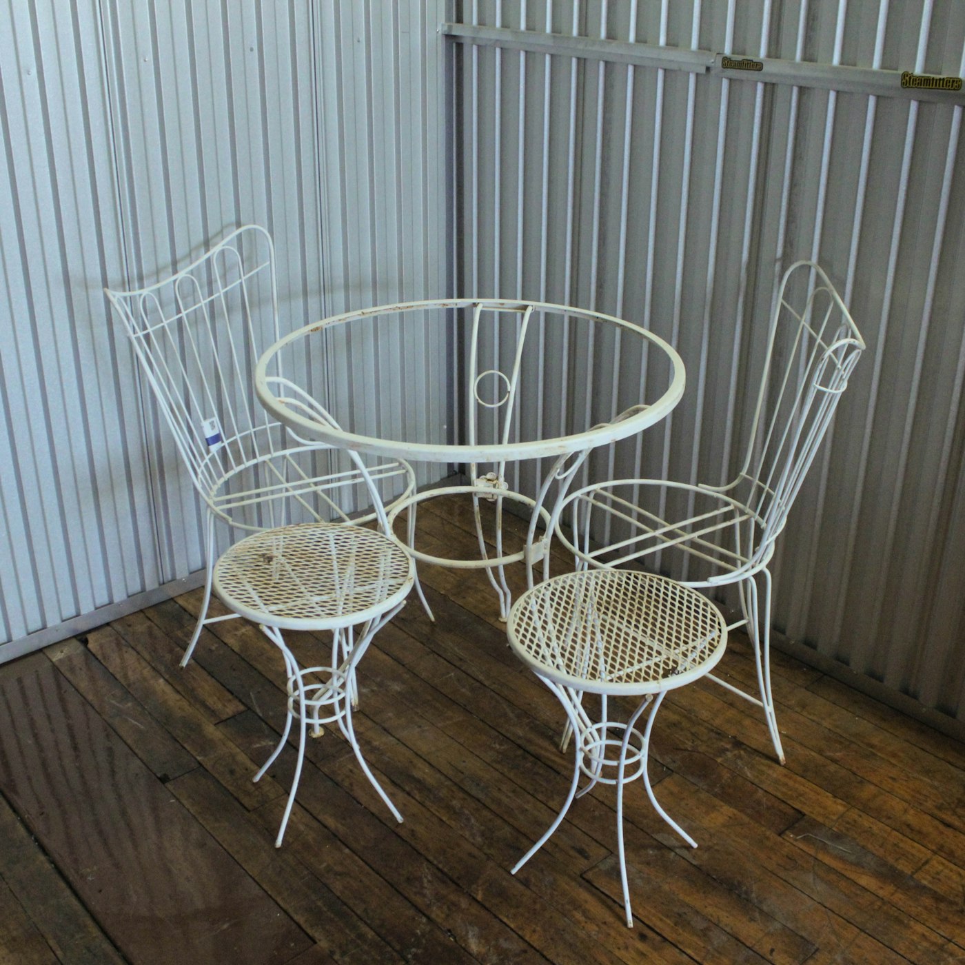 Vintage Wrought Iron Patio Furniture : EBTH