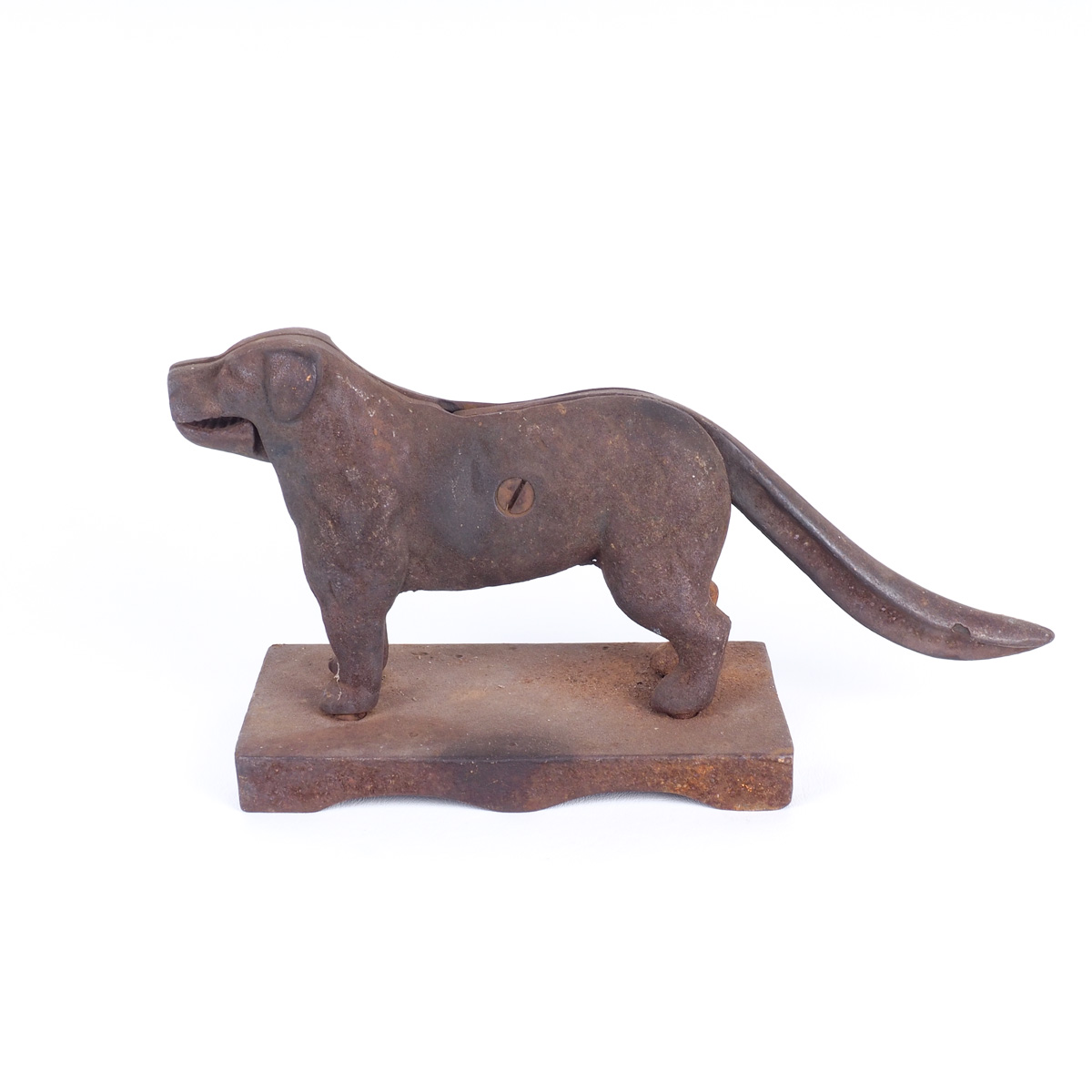 Vintage Cast Iron Dog Nutcracker EBTH