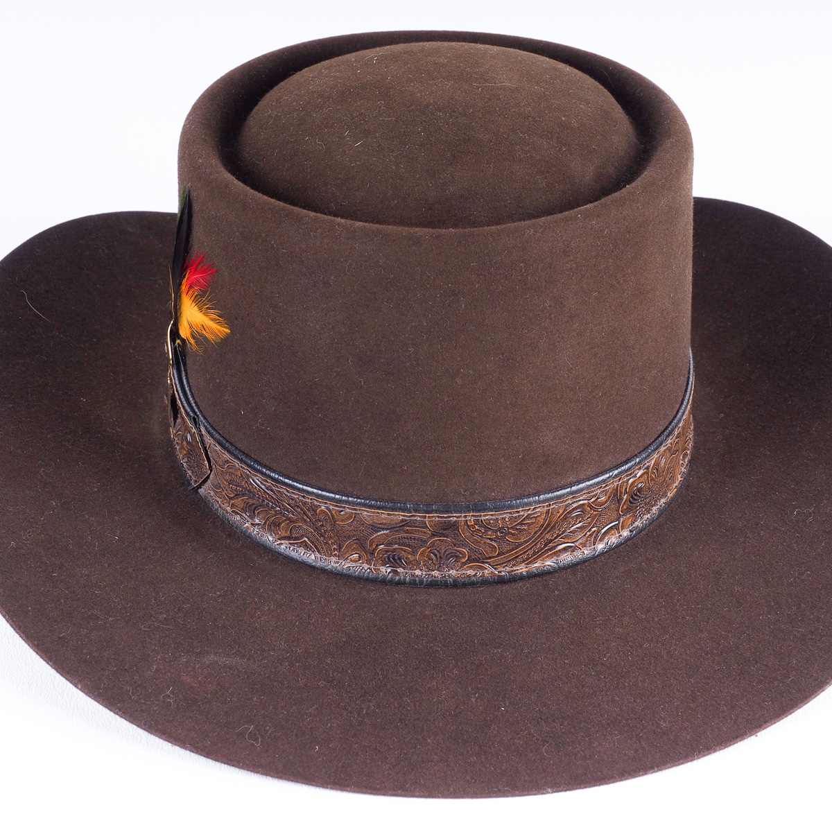 Vintage Chocolate Brown Stetson Revenger Beaver Hat EBTH