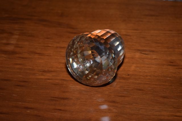 Amber Crystal Simon Designs Acorn Paperweight EBTH