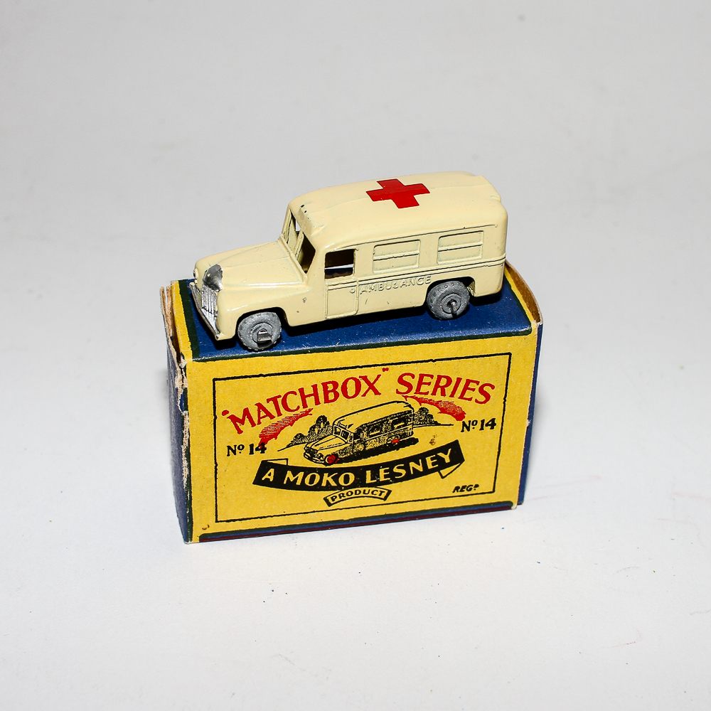 lesney daimler ambulance no 14