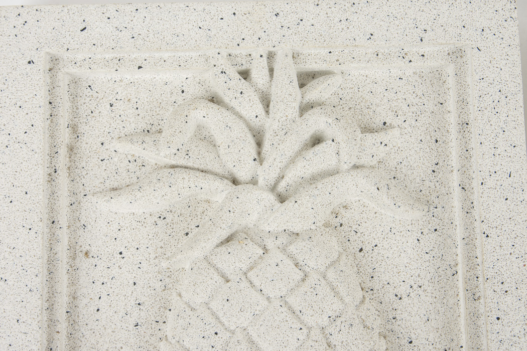 Pineapple Motif Cast Stone Medallions by Pineapple Grove Designs EBTH