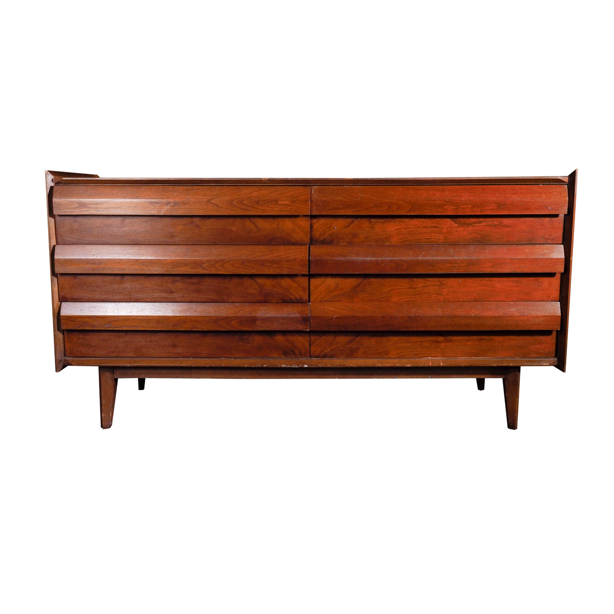 Mid Century Modern Wooden Chest of Drawers By Lane EBTH