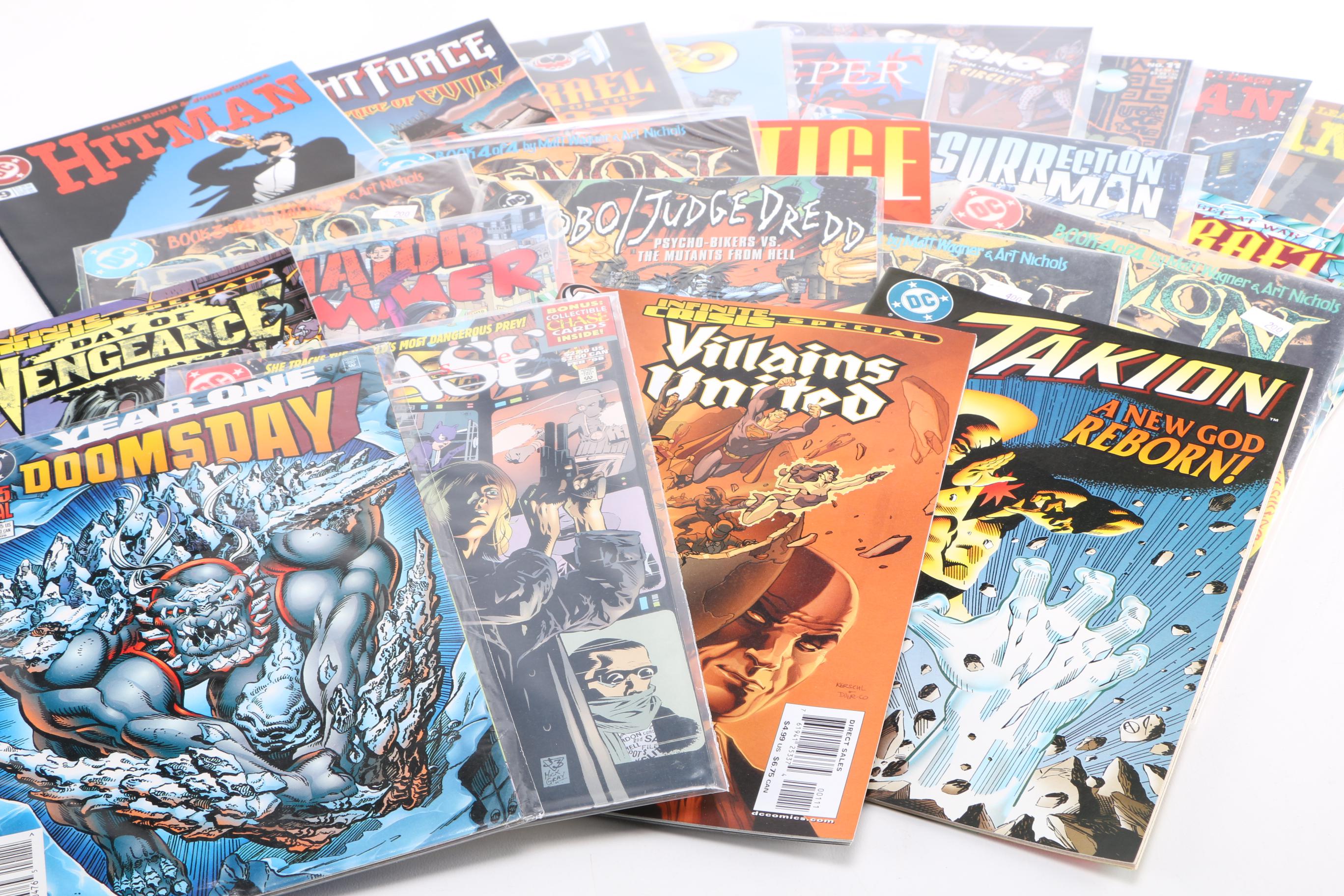 Assortment of DC Villain Comics EBTH