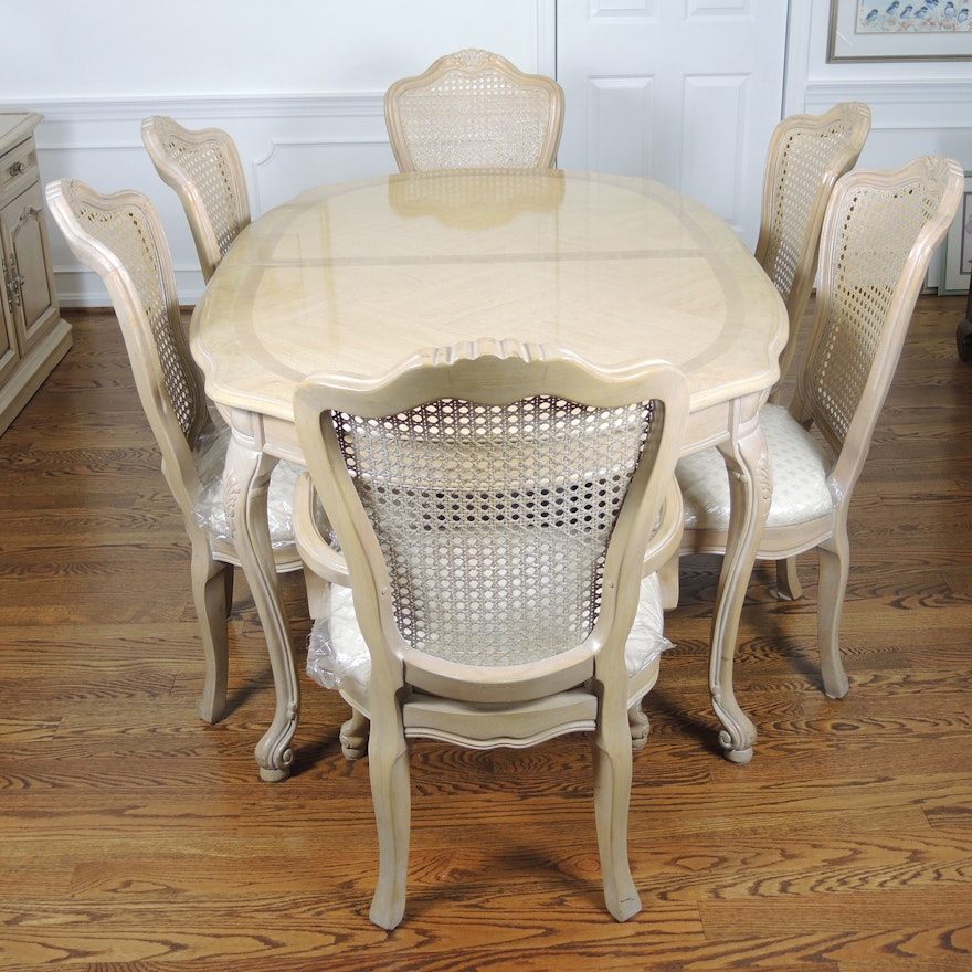 French Provincial Dining Room Table And Chairs | Decoration Items Image