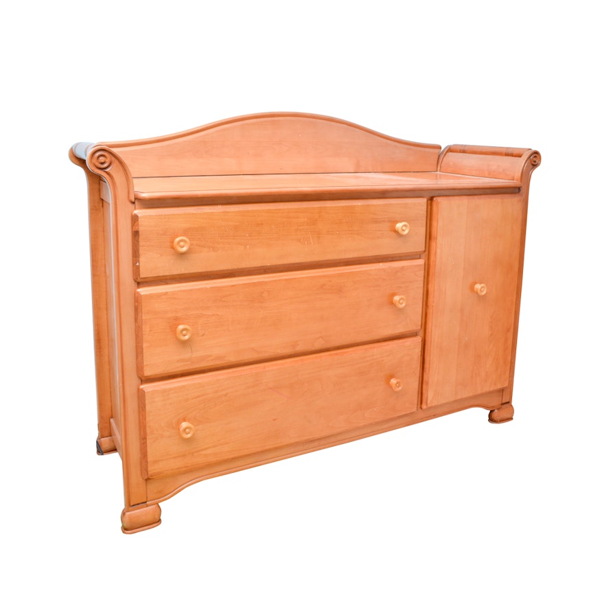 maple changing table ebth