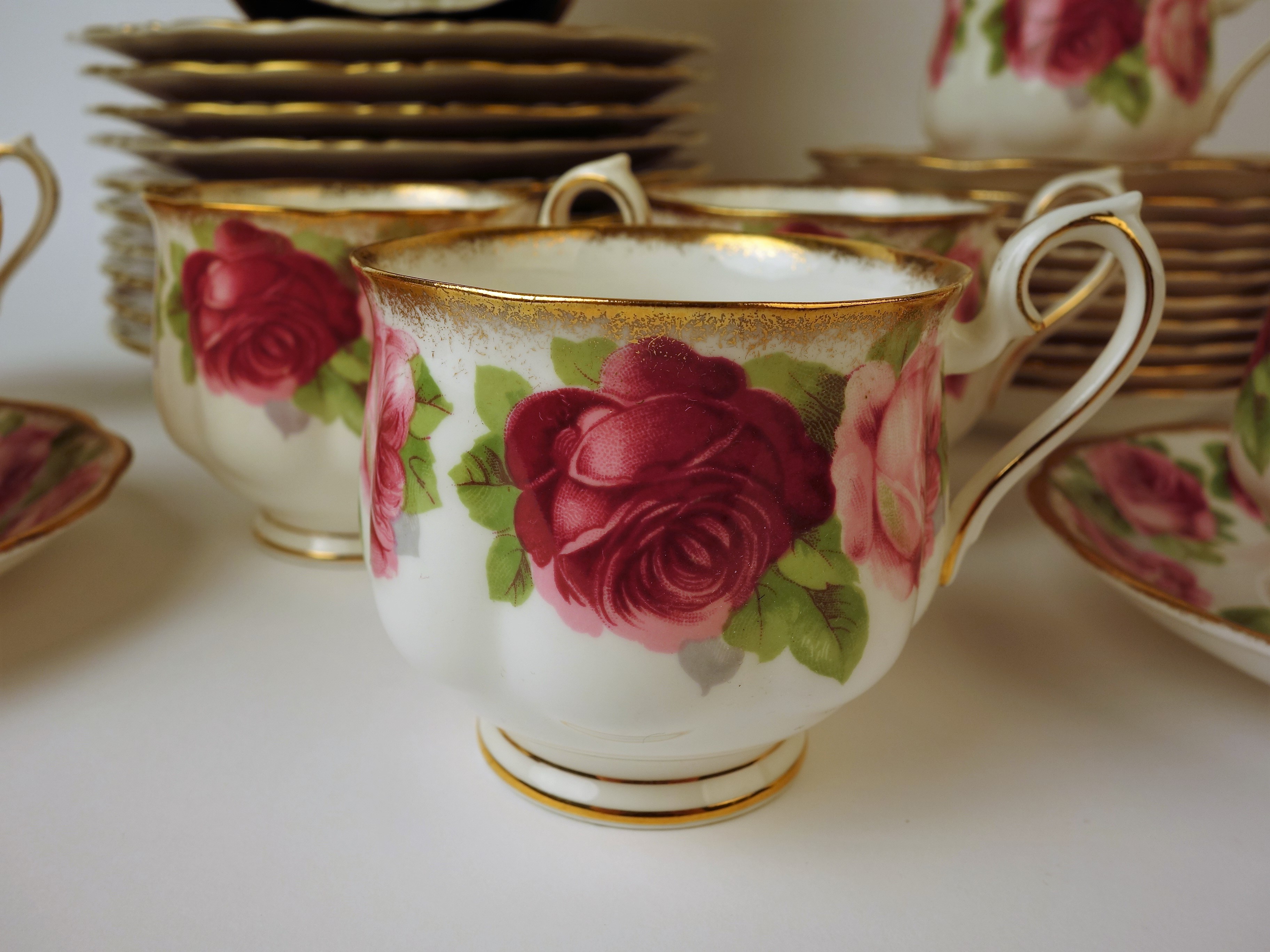 Royal Albert "Old English Rose" and Waldershof China EBTH