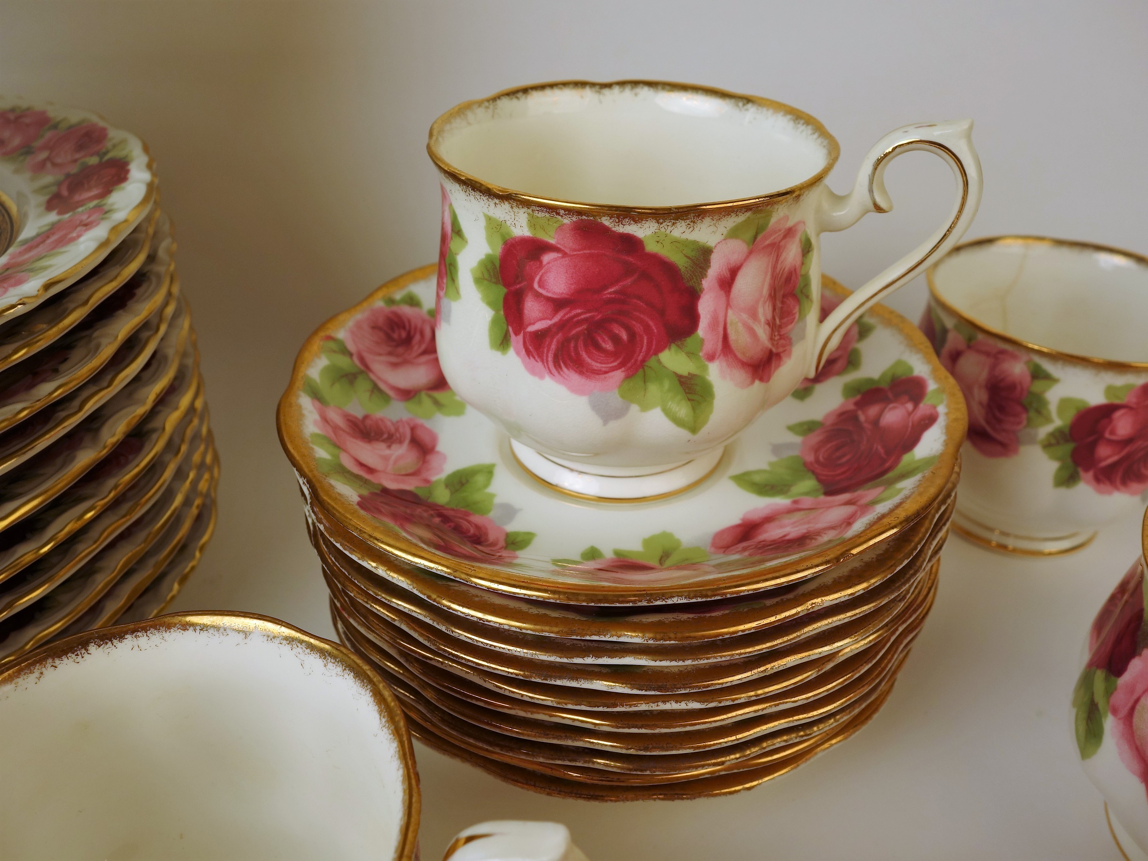 Royal Albert "Old English Rose" and Waldershof China EBTH