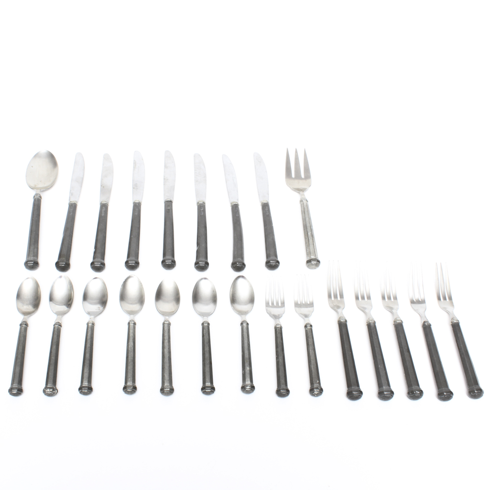gorham pewter flatware