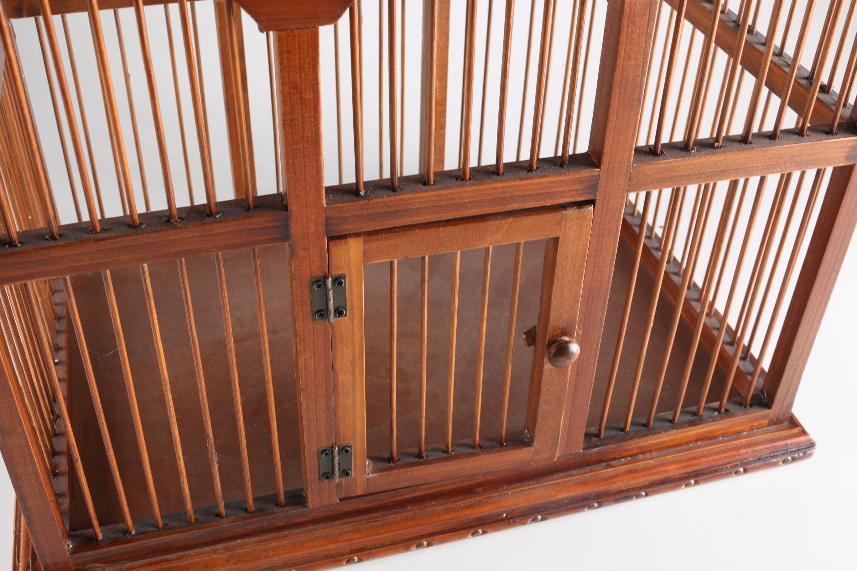 Wooden Bird Cage EBTH