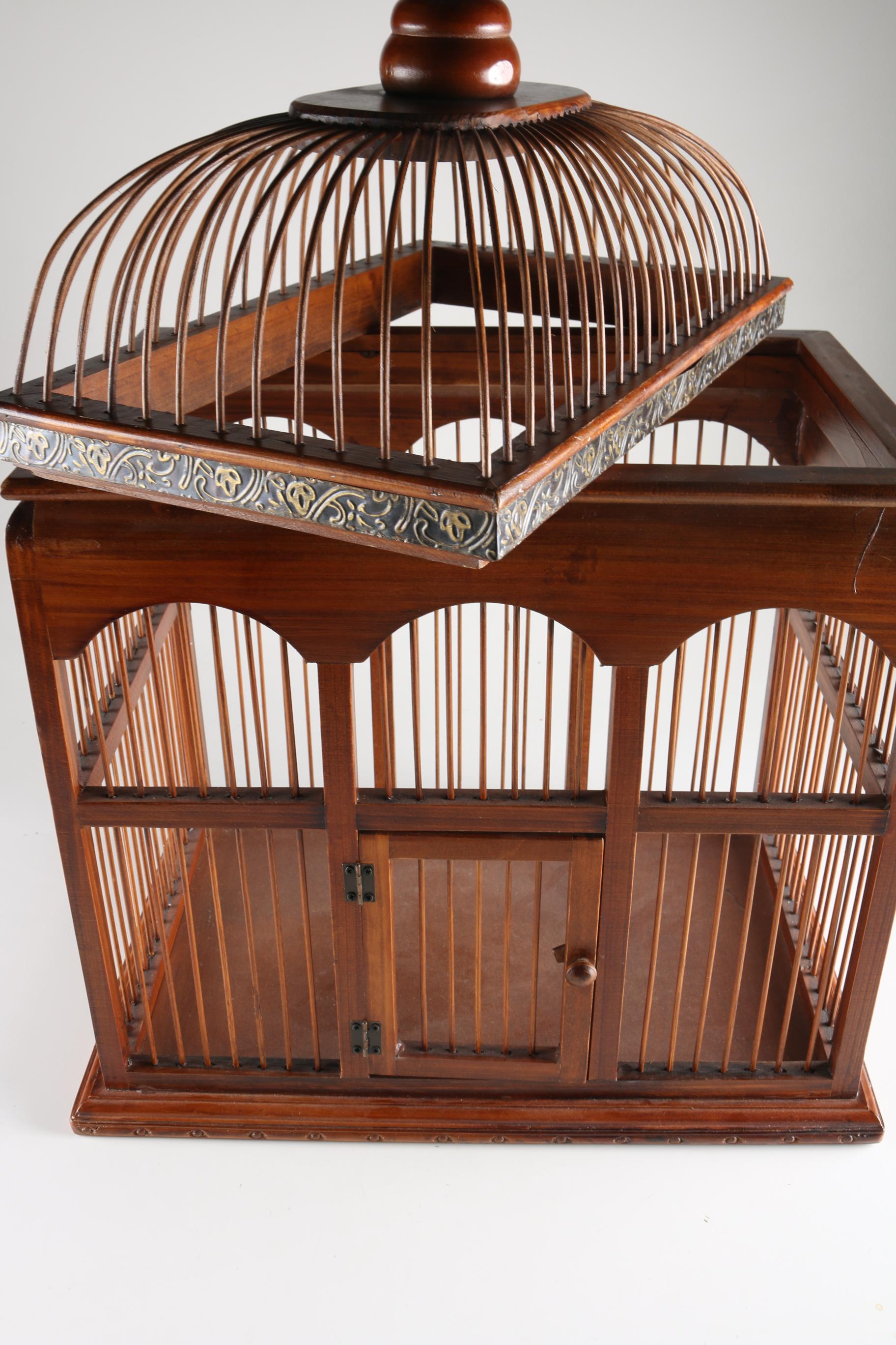 Wooden Bird Cage EBTH