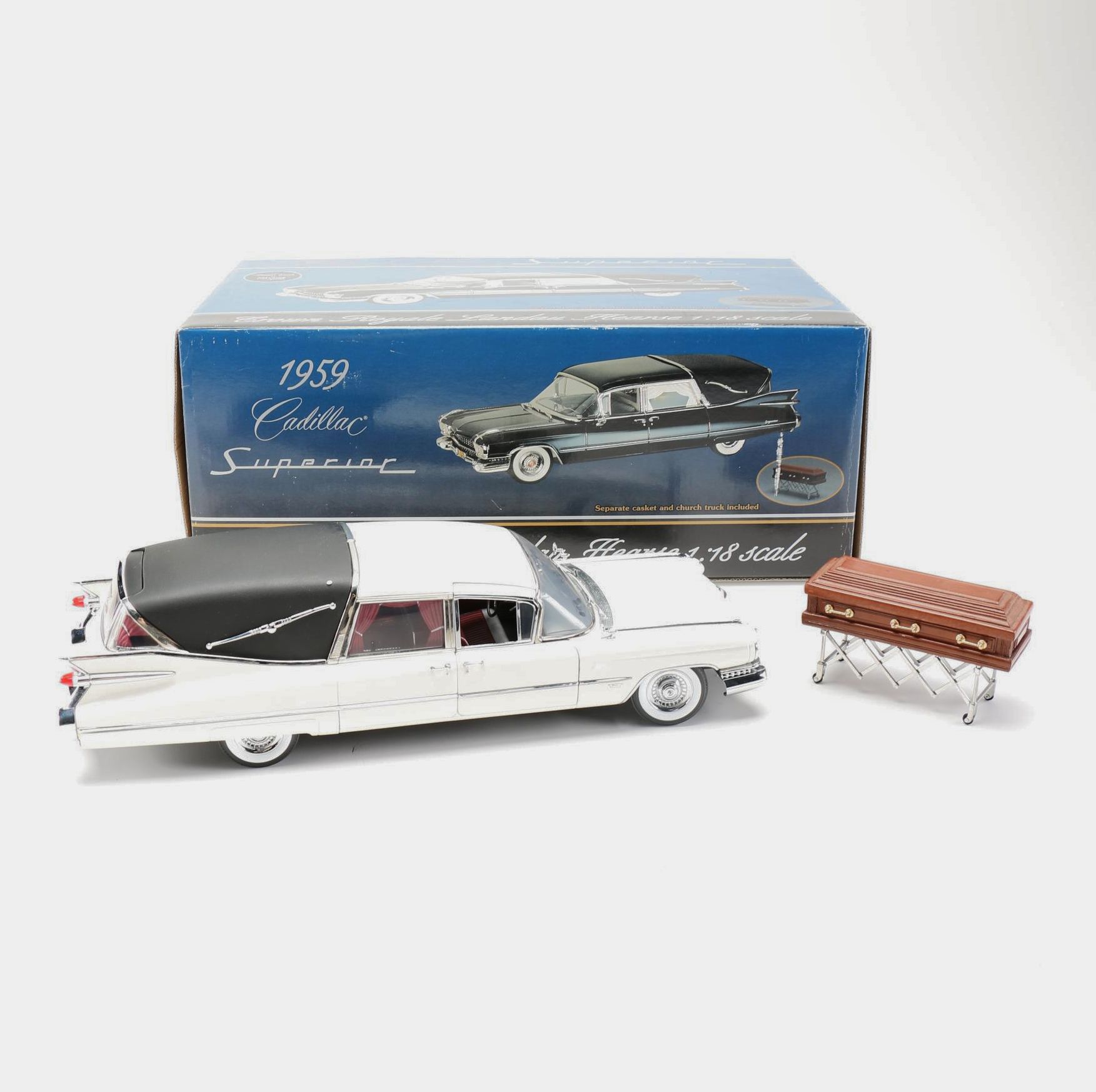 1959 cadillac hearse diecast