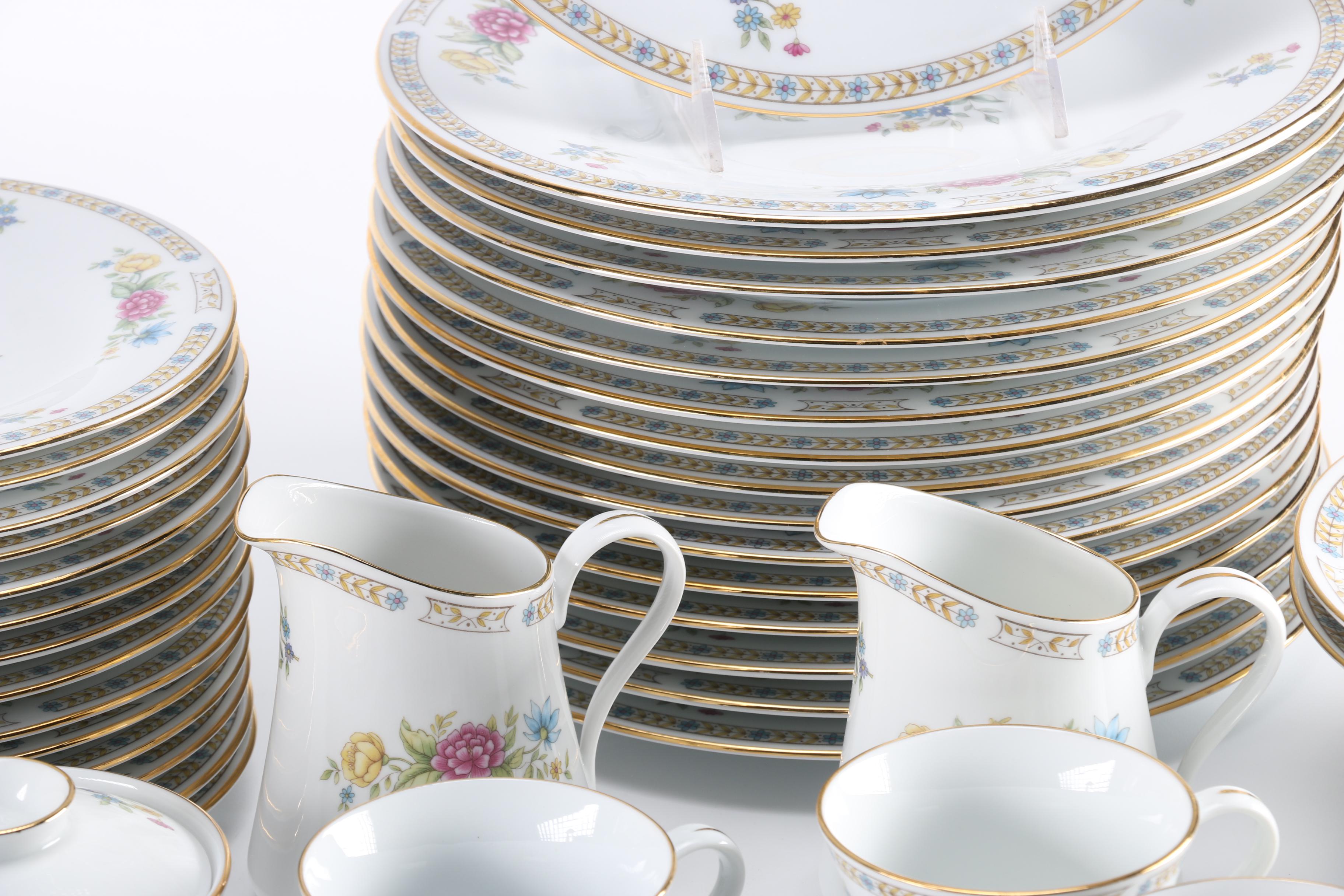 Liling China featuring the "Ling Rose" Pattern EBTH