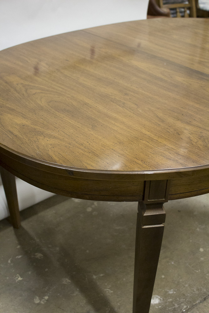 Vintage Oval Dining Table | EBTH